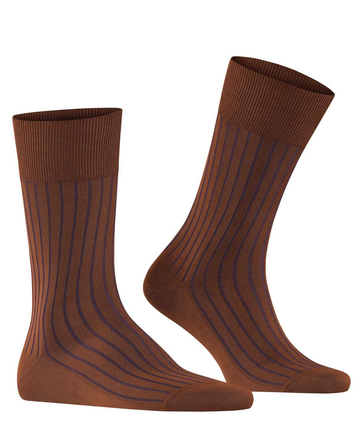 Men Falke Shadow Socks Socks Brown | CFBUKQ647