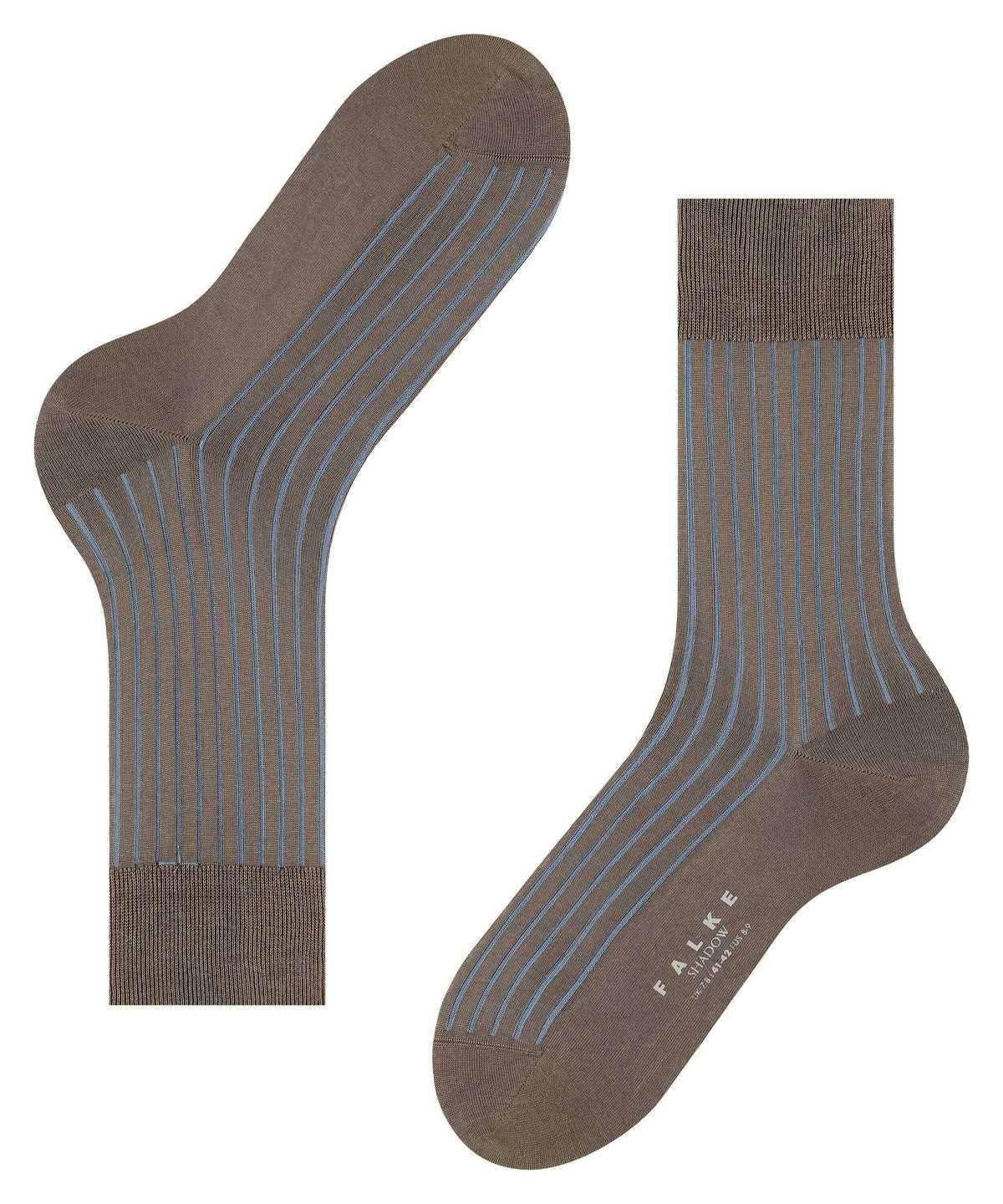 Men Falke Shadow Socks Socks Brown | HZRVOL524