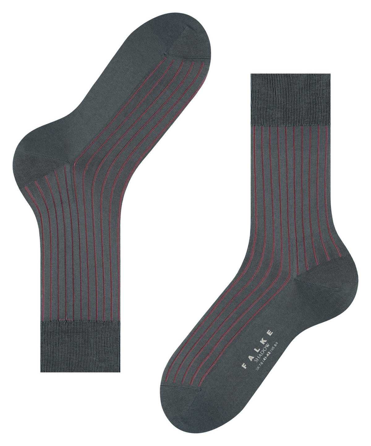 Men Falke Shadow Socks Socks Grey | IHOKPL563