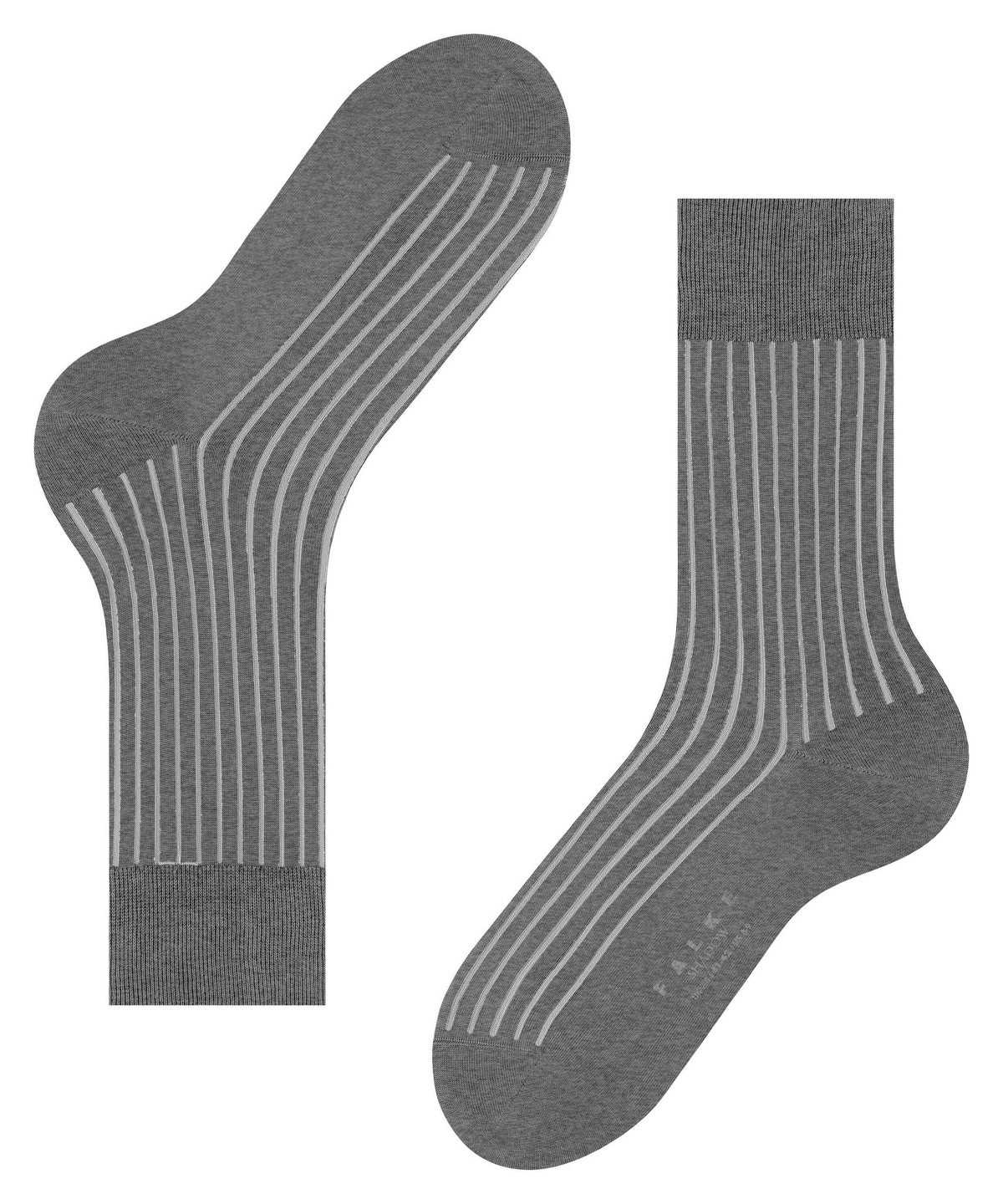 Men Falke Shadow Socks Socks Grey | QMEKHB140