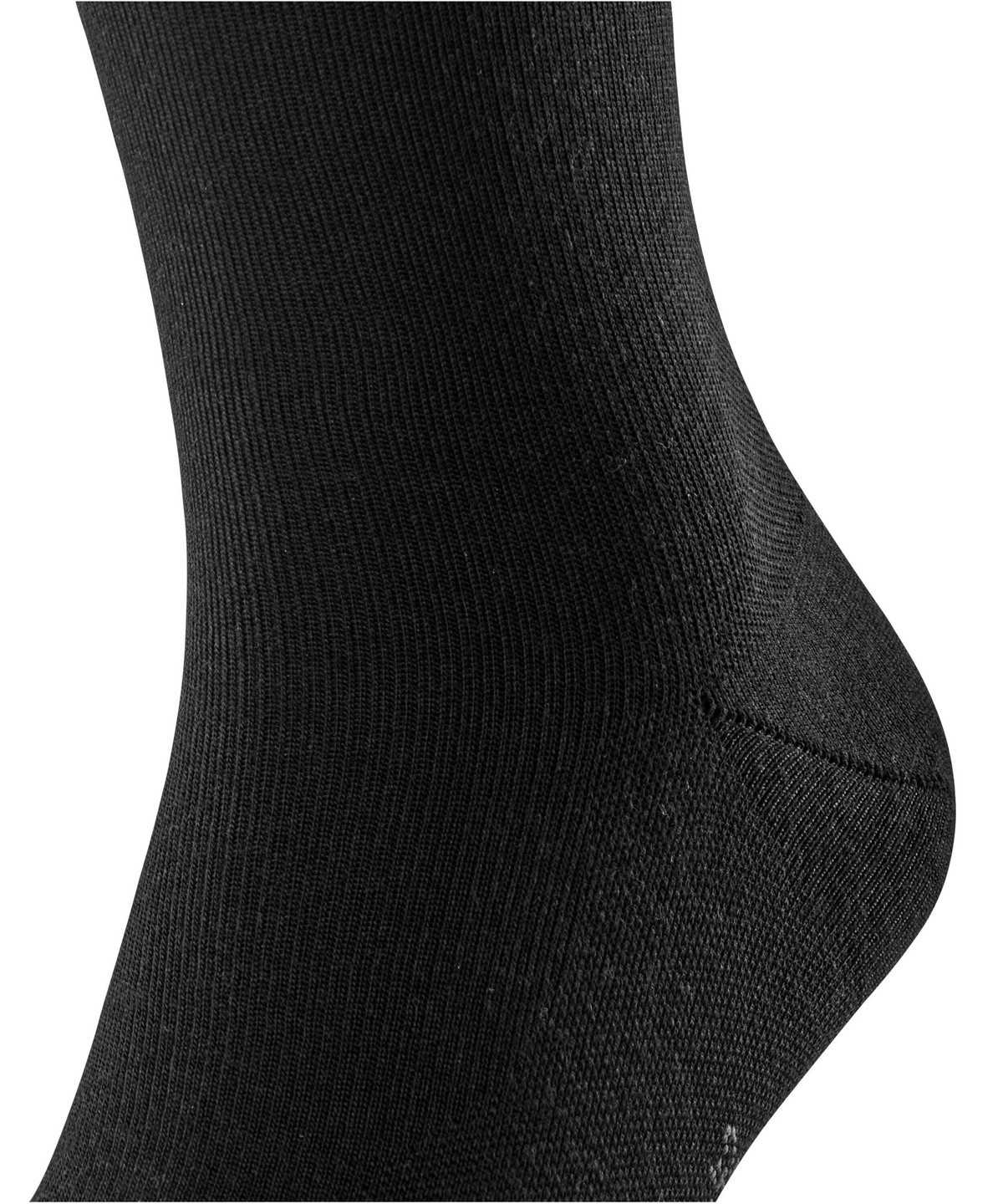 Men Falke Stabilizing Wool Everyday Socks Socks Black | PHUWNB653