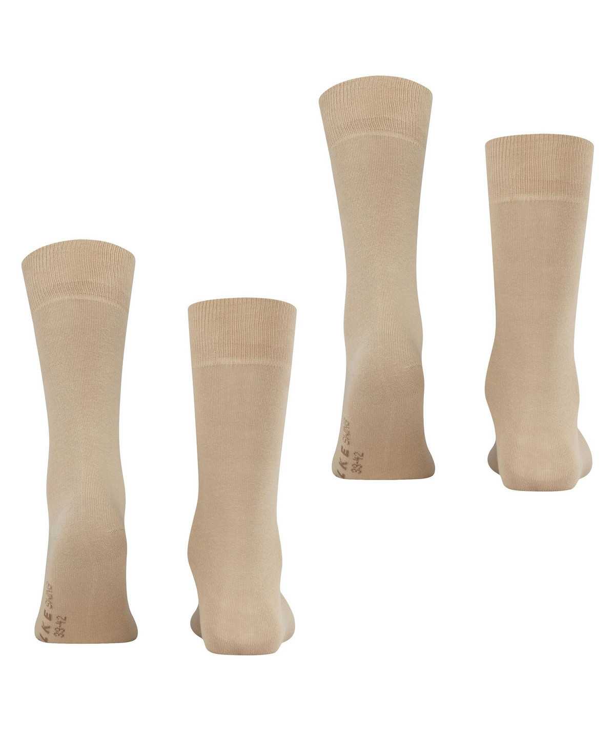 Men Falke Swing 2-Pack Socks Socks Beige | FZBGDW758