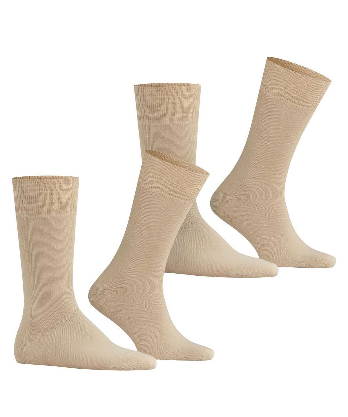 Men Falke Swing 2-Pack Socks Socks Beige | FZBGDW758