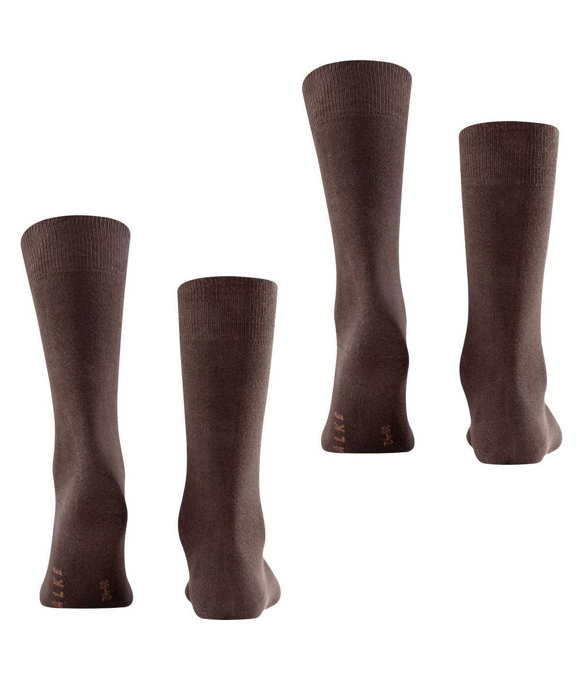 Men Falke Swing 2-Pack Socks Socks Brown | VSKUCI615