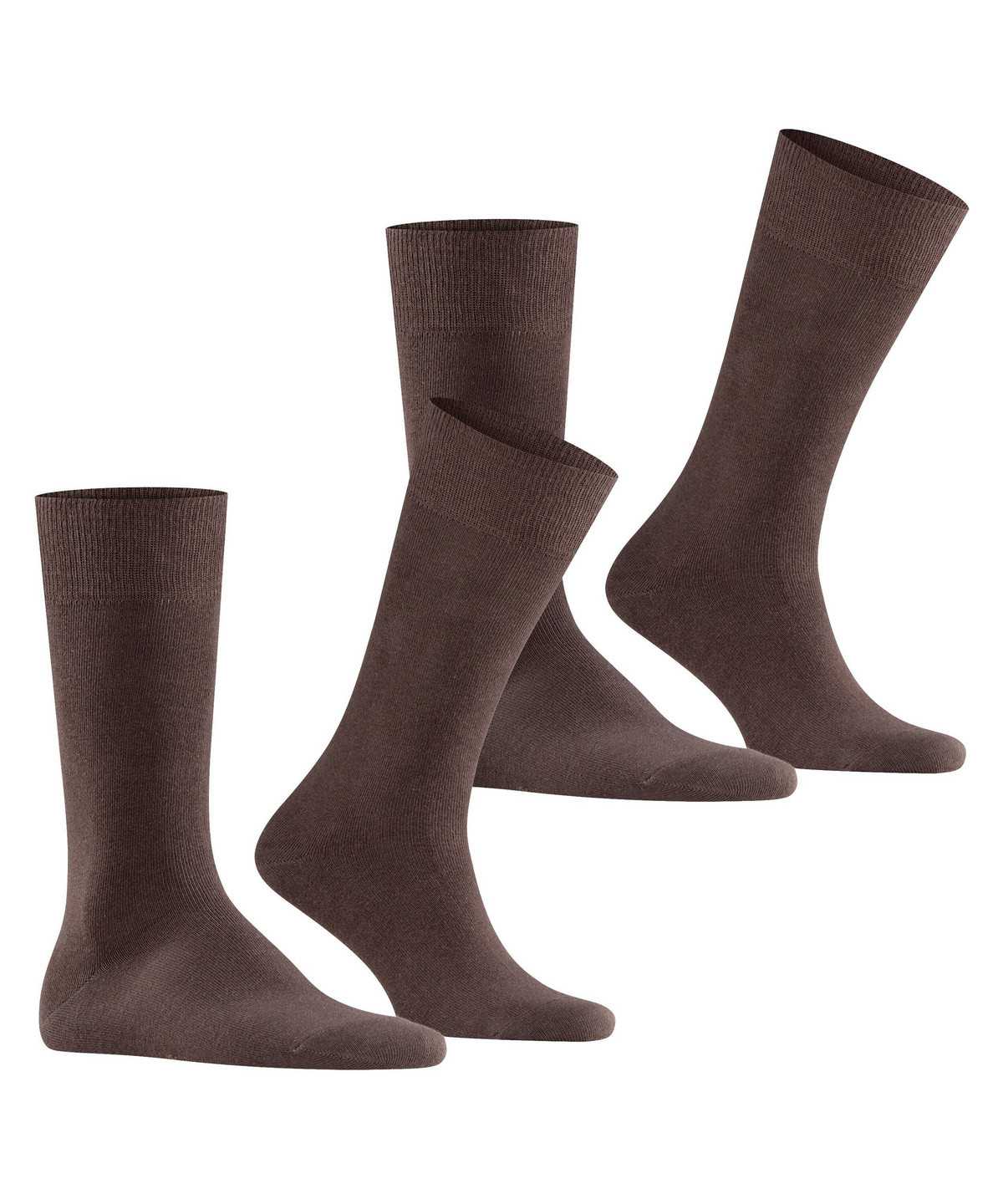 Men Falke Swing 2-Pack Socks Socks Brown | VSKUCI615