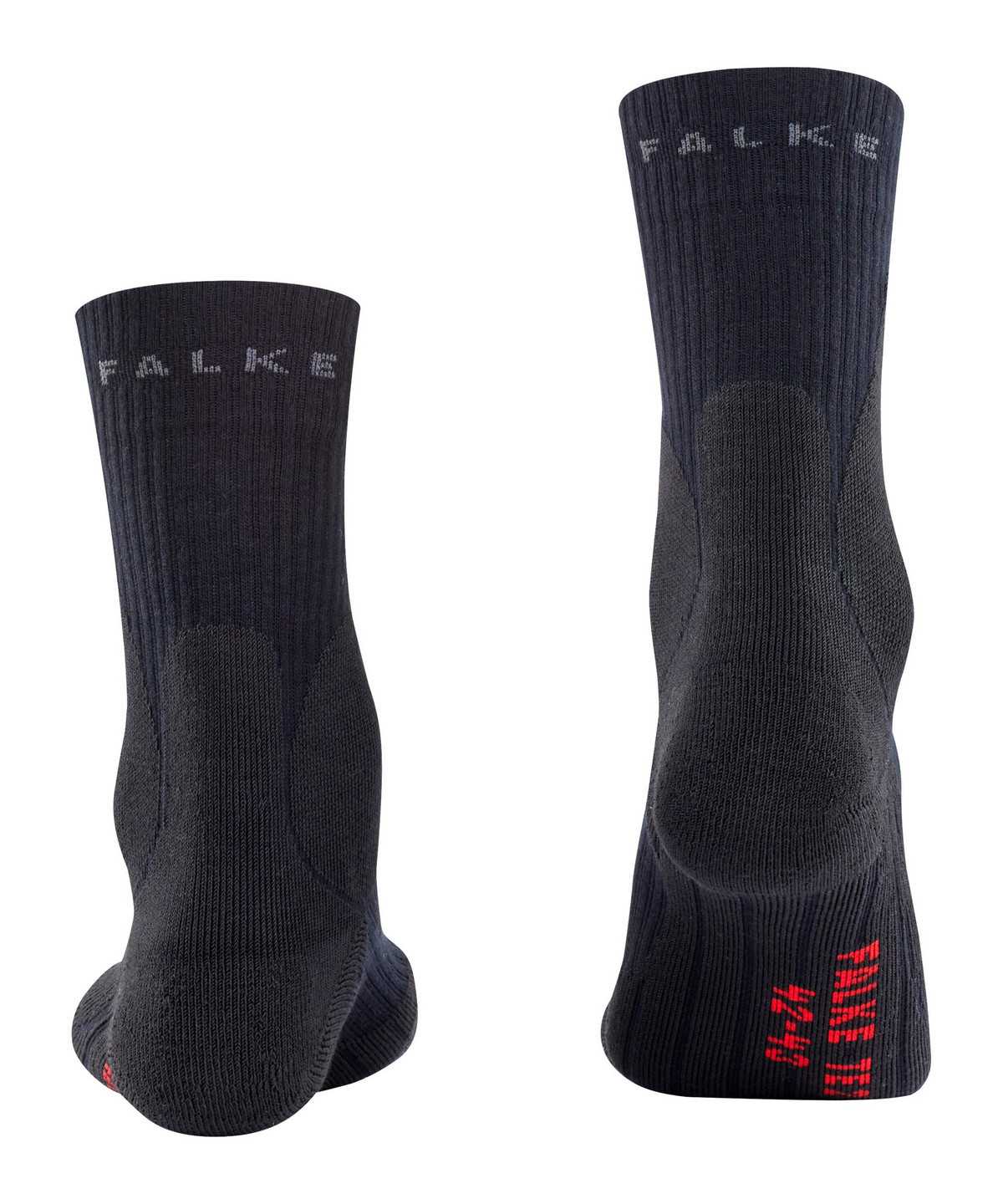 Men Falke TE2 Tennis Socks Socks Black | WRIKQH706