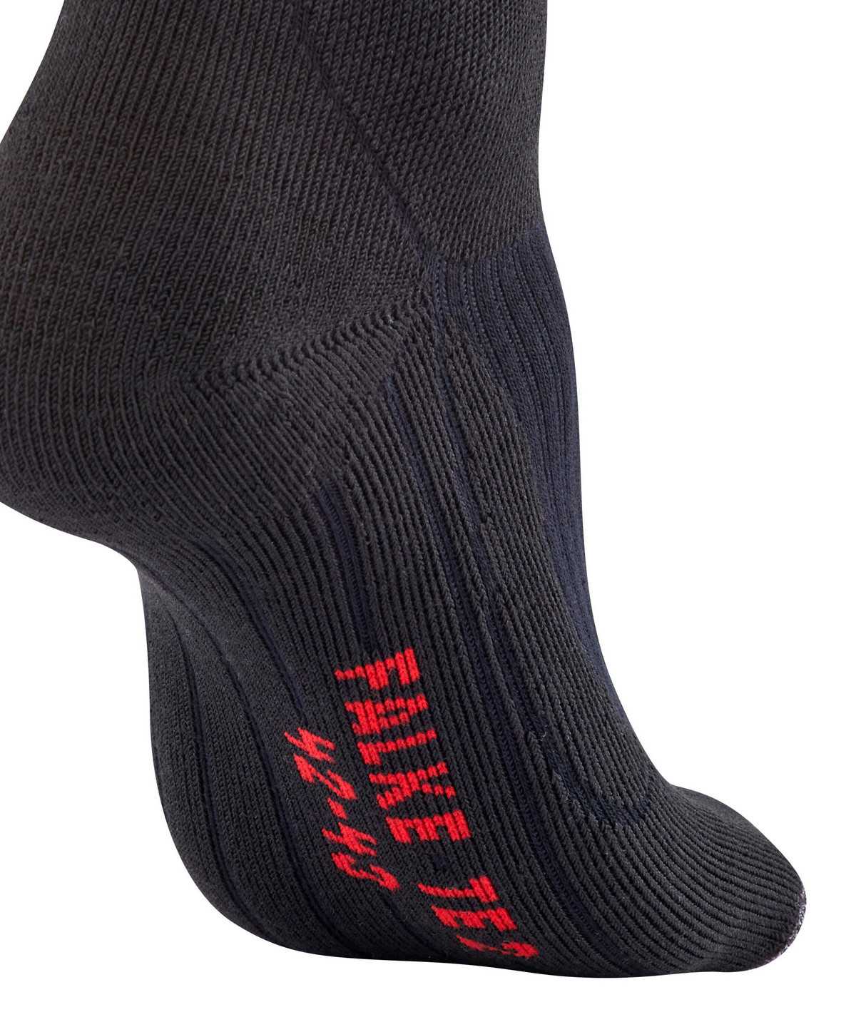 Men Falke TE2 Tennis Socks Socks Black | WRIKQH706