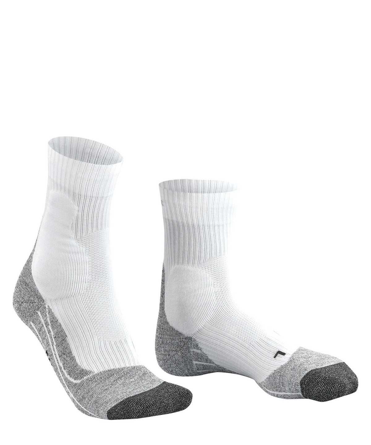 Men Falke TE2 Tennis Socks Socks White | BADEWT781