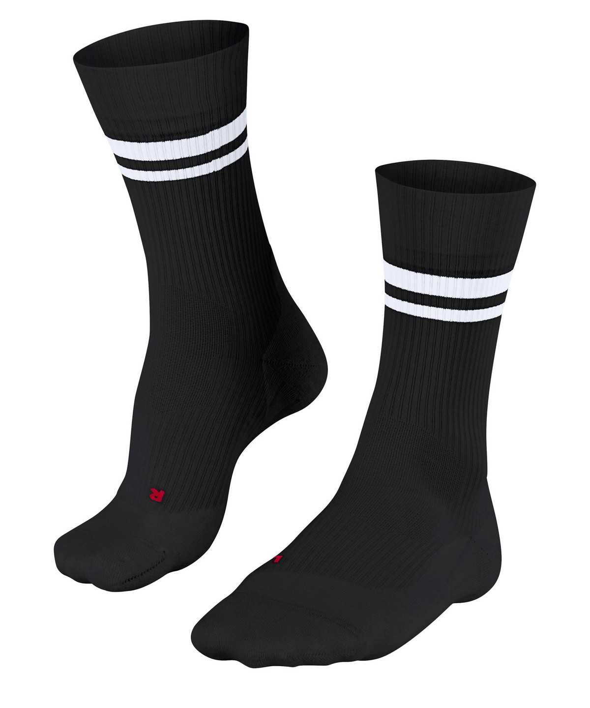 Men Falke TE4 Classic Tennis Socks Socks Black | ZTROQB819