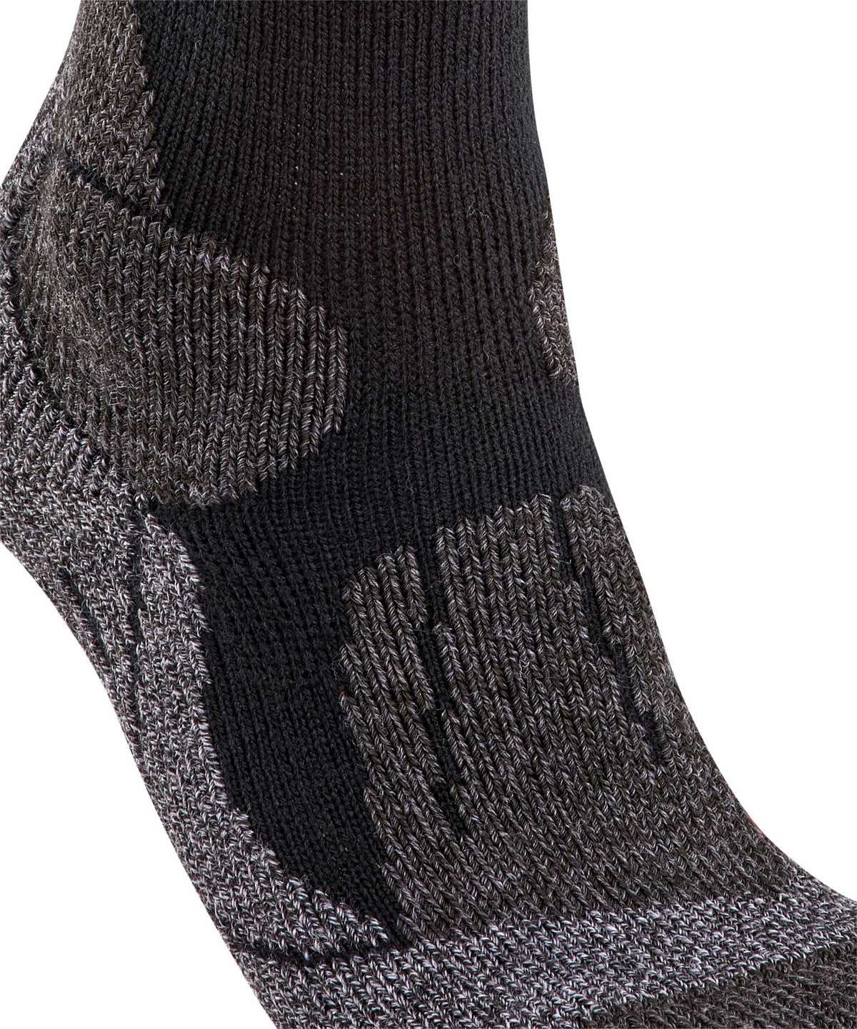 Men Falke TK1 Adventure Trekking Socks Socks Black | TOWGKP015