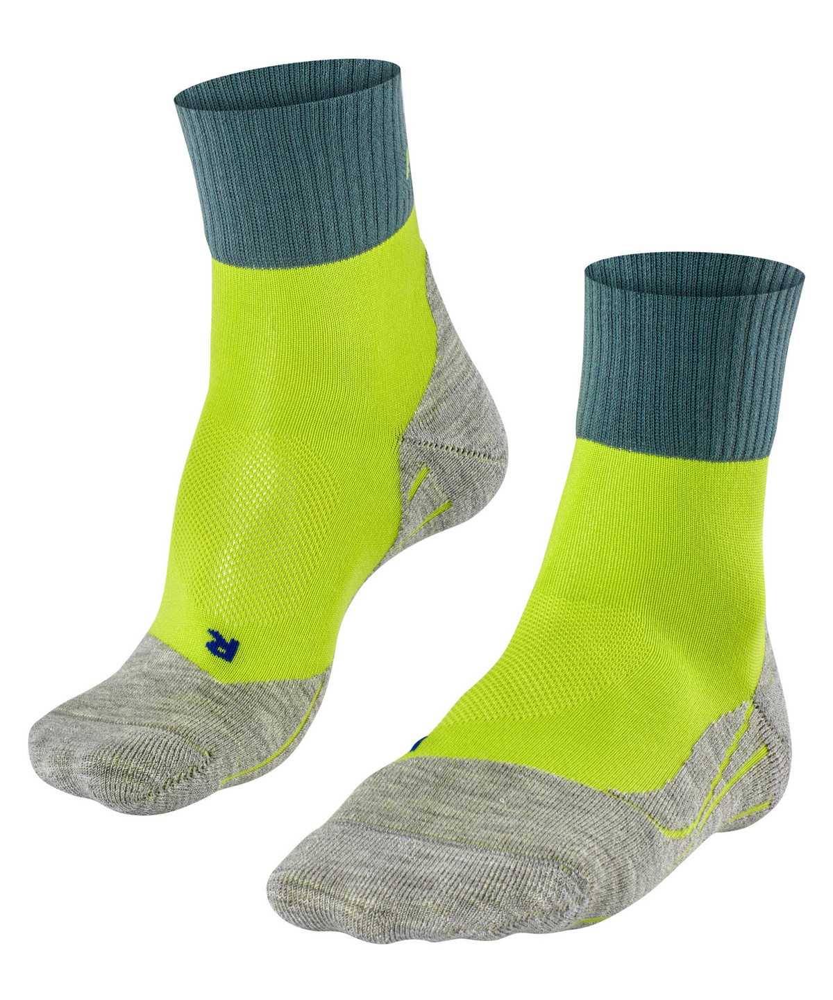 Men Falke TK2 Explore Cool Short Trekking Short sock Socks Green | MHDRSZ046