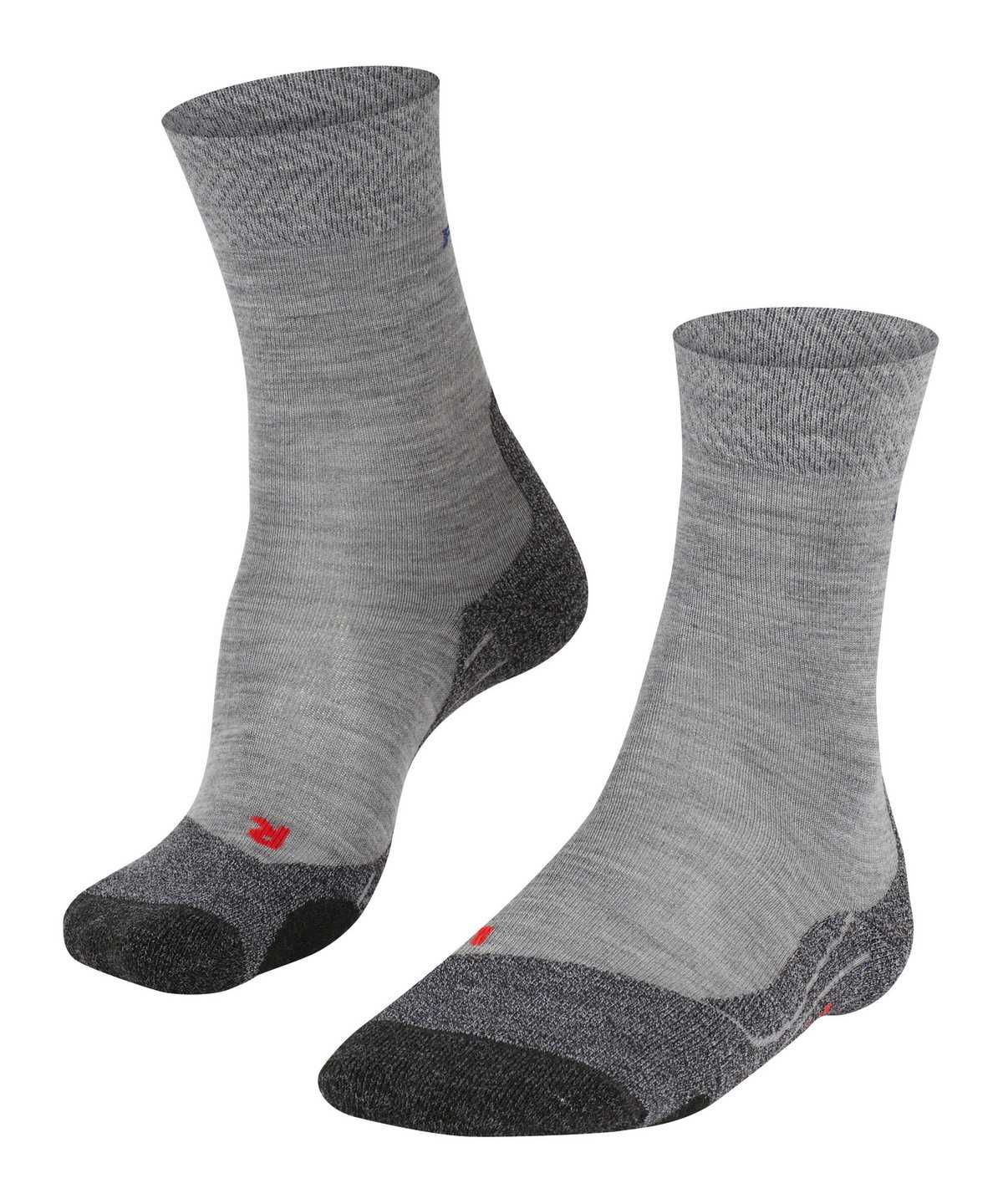 Men Falke TK2 Explore Melange Trekking Socks Socks Grey | MDHWJP648