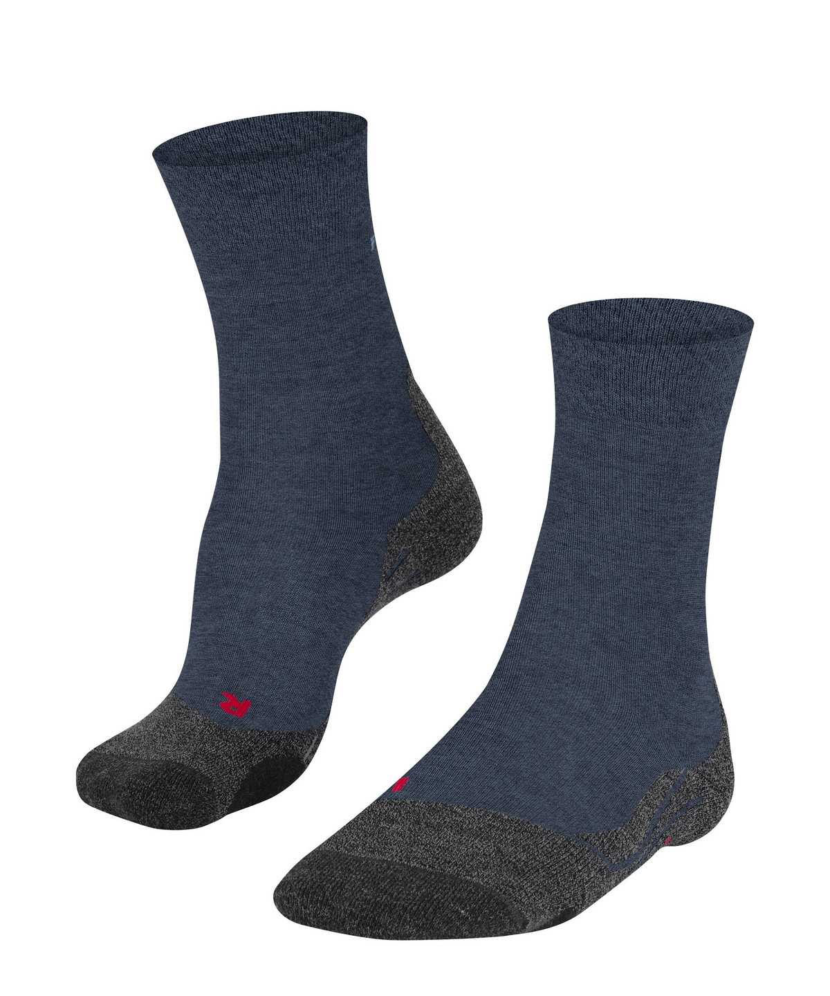 Men Falke TK2 Explore Melange Trekking Socks Socks Blue | QJZCBE843