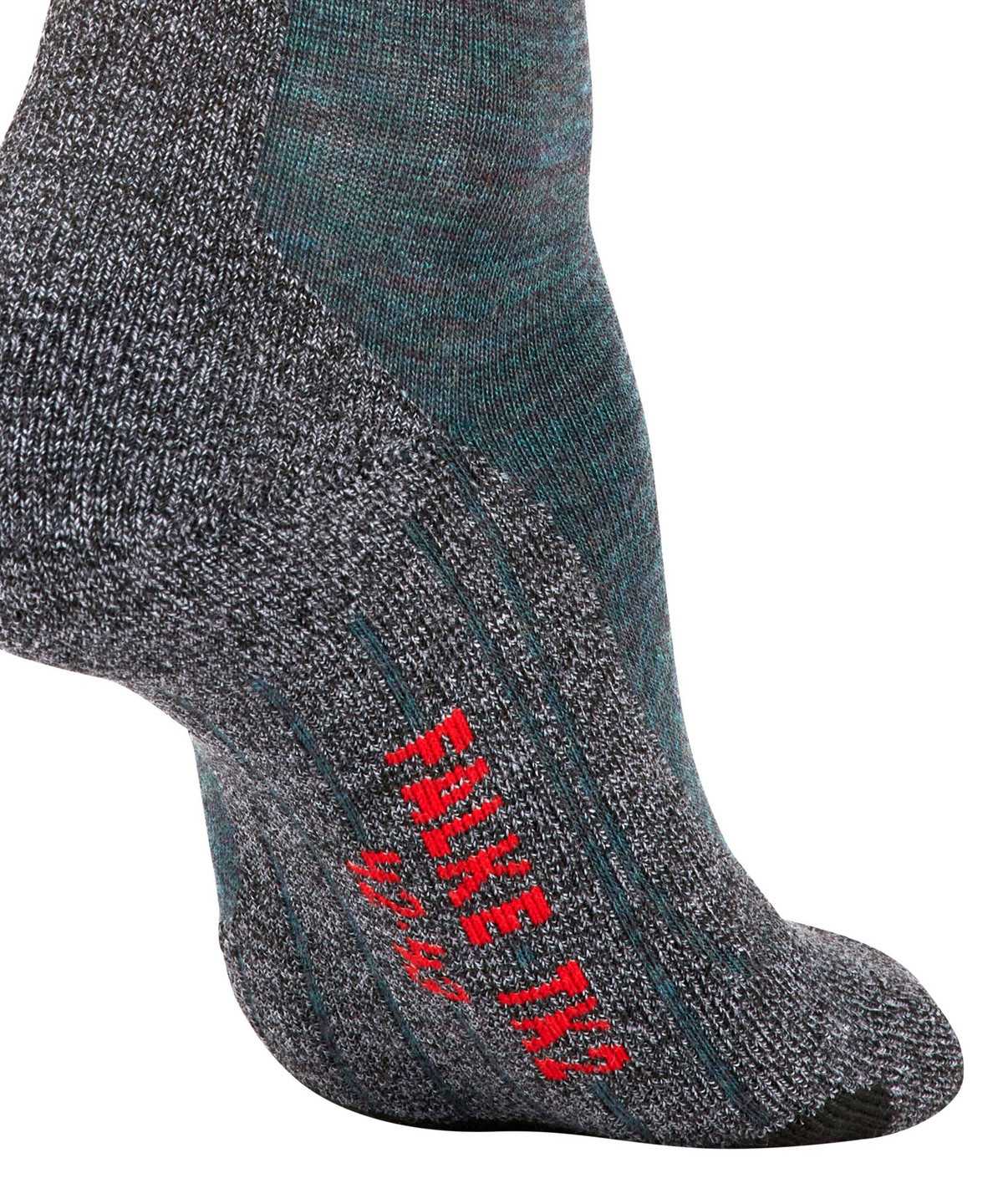 Men Falke TK2 Explore Melange Trekking Socks Socks Green | KONDQV135