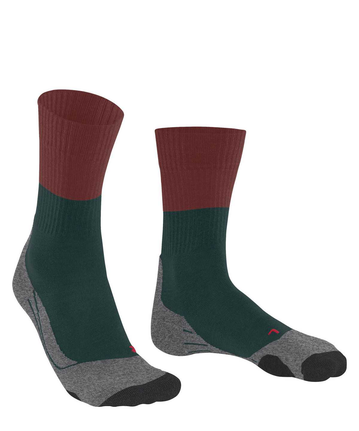 Men Falke TK2 Explore Trekking Socks Socks Green | IRUYZP527