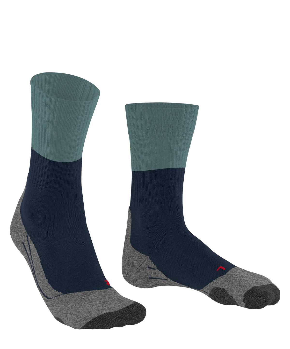 Men Falke TK2 Explore Trekking Socks Socks Blue | FGUWJL816