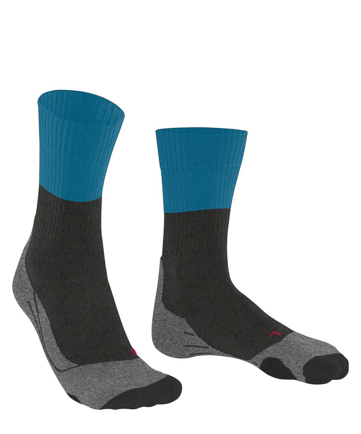 Men Falke TK2 Explore Trekking Socks Socks Grey | JRNFXH631