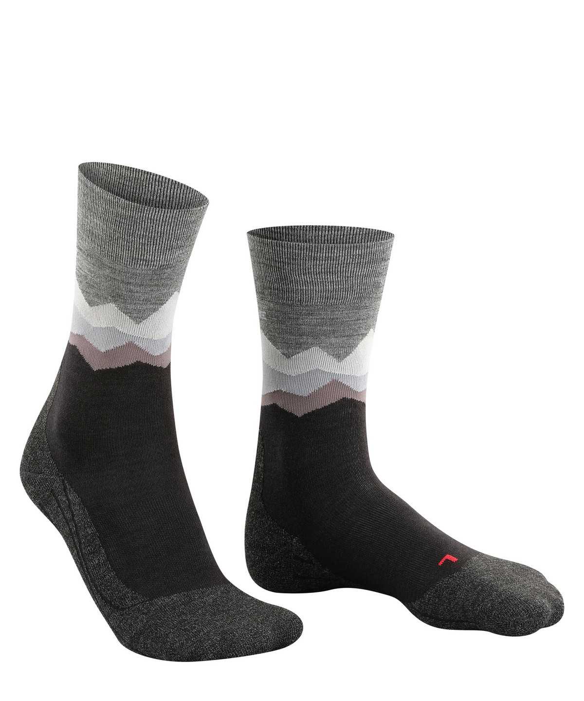 Men Falke TK2 Explore Trekking Socks Socks Black | BDTZHQ684