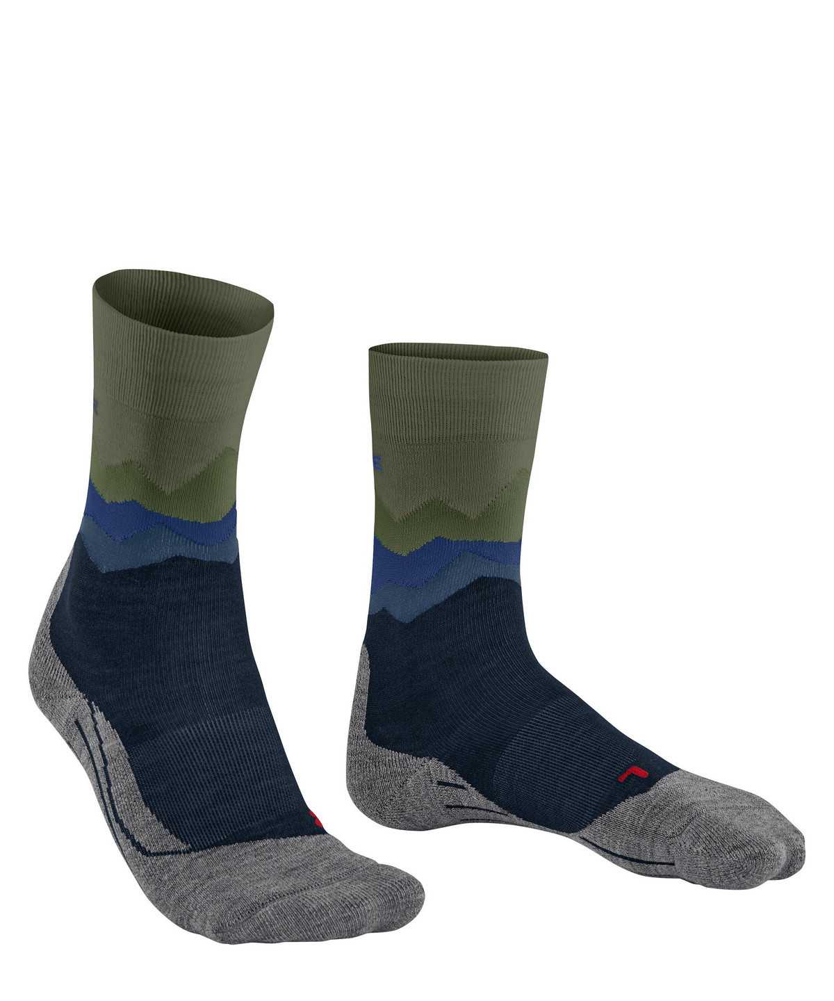 Men Falke TK2 Explore Trekking Socks Socks Blue | HSFYRJ573