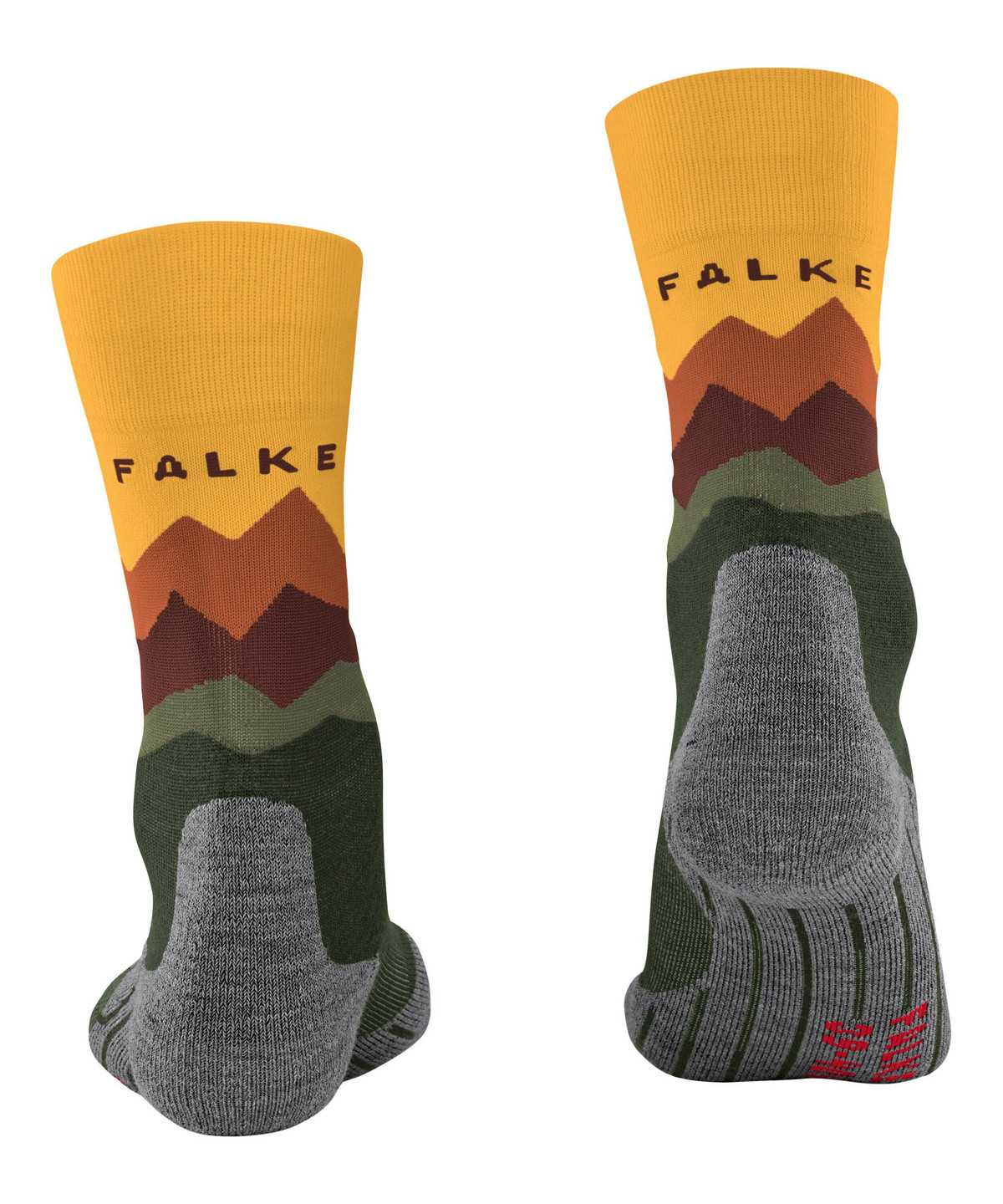 Men Falke TK2 Explore Trekking Socks Socks Green | LAUQCS864