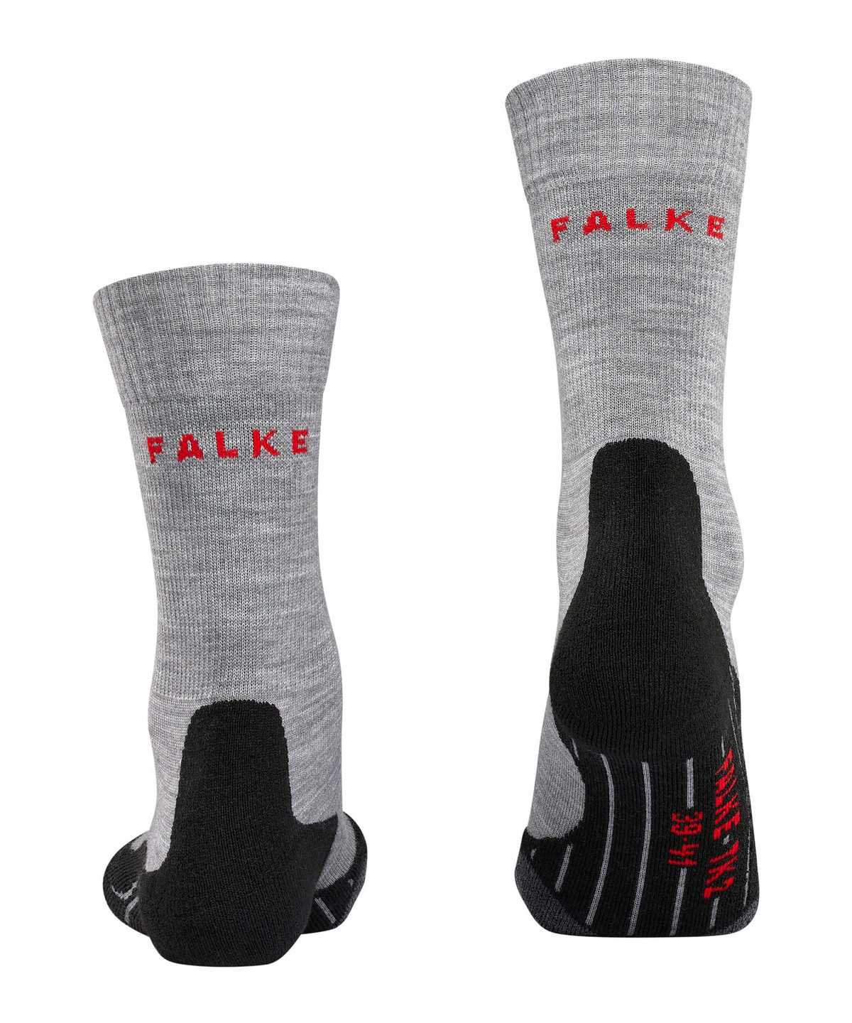 Men Falke TK2 Explore Trekking Socks Socks Grey | OXJZMH953