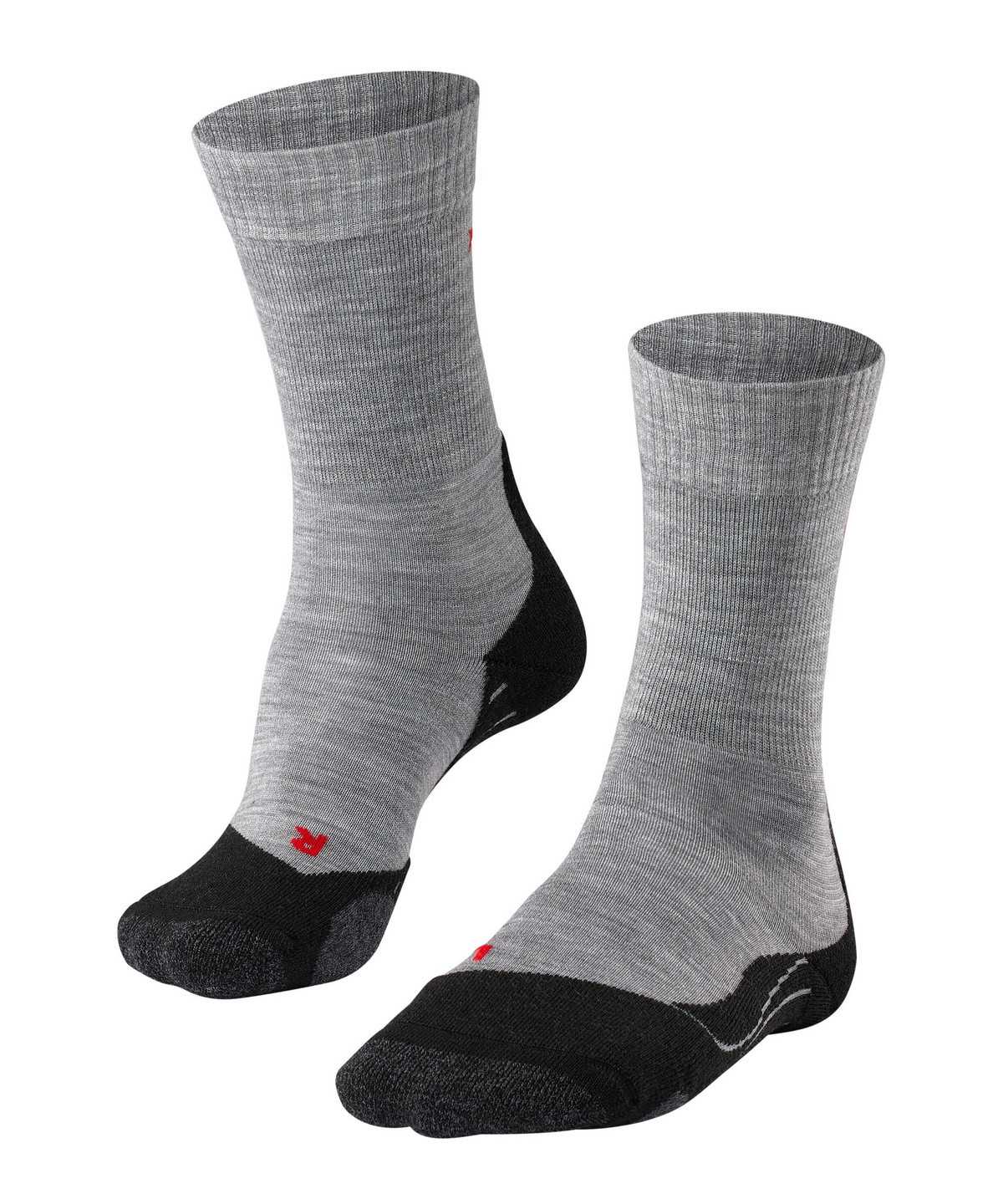 Men Falke TK2 Explore Trekking Socks Socks Grey | OXJZMH953