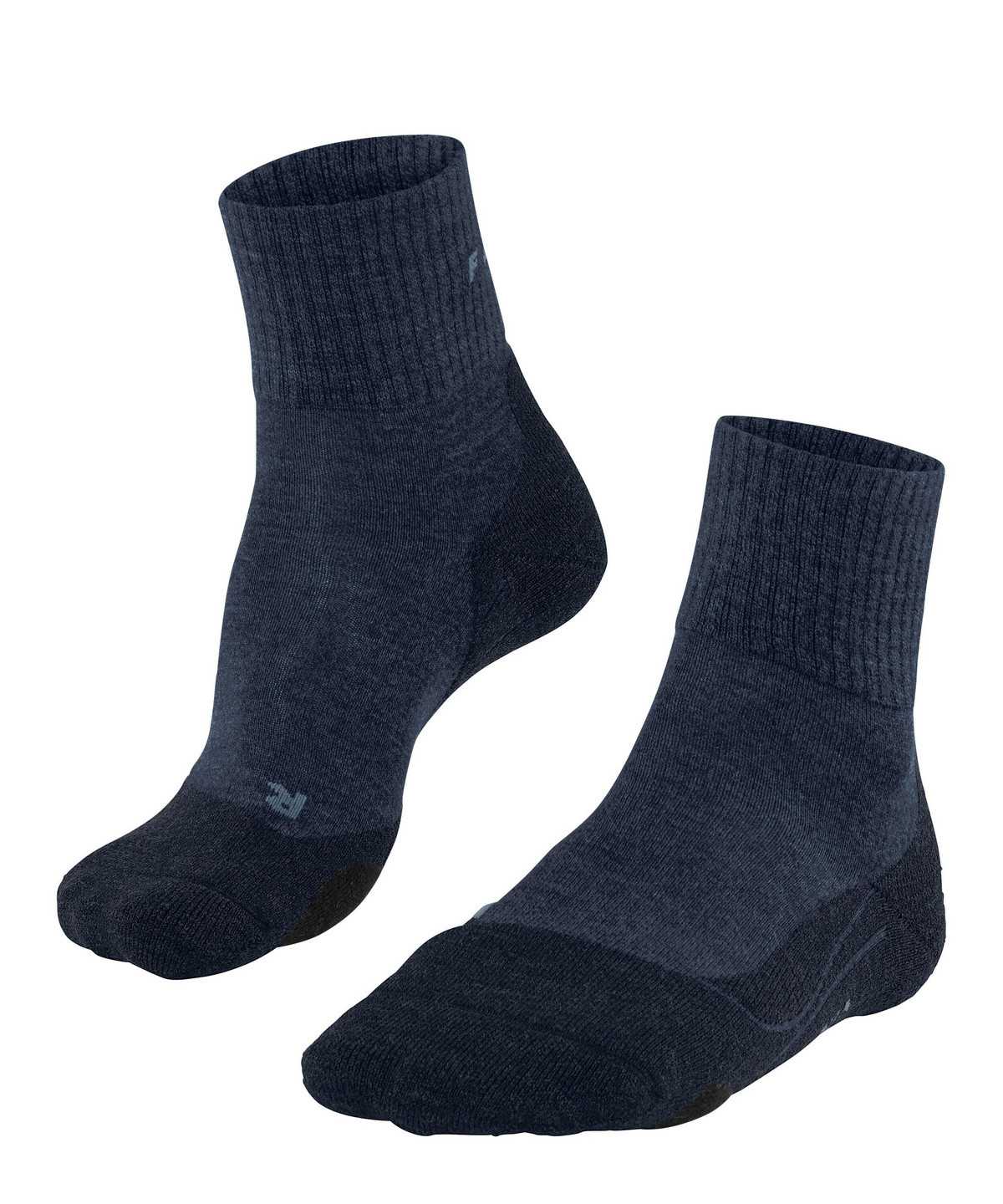 Men Falke TK2 Explore Wool Short Trekking Short sock Socks Blue | FLYTKQ613