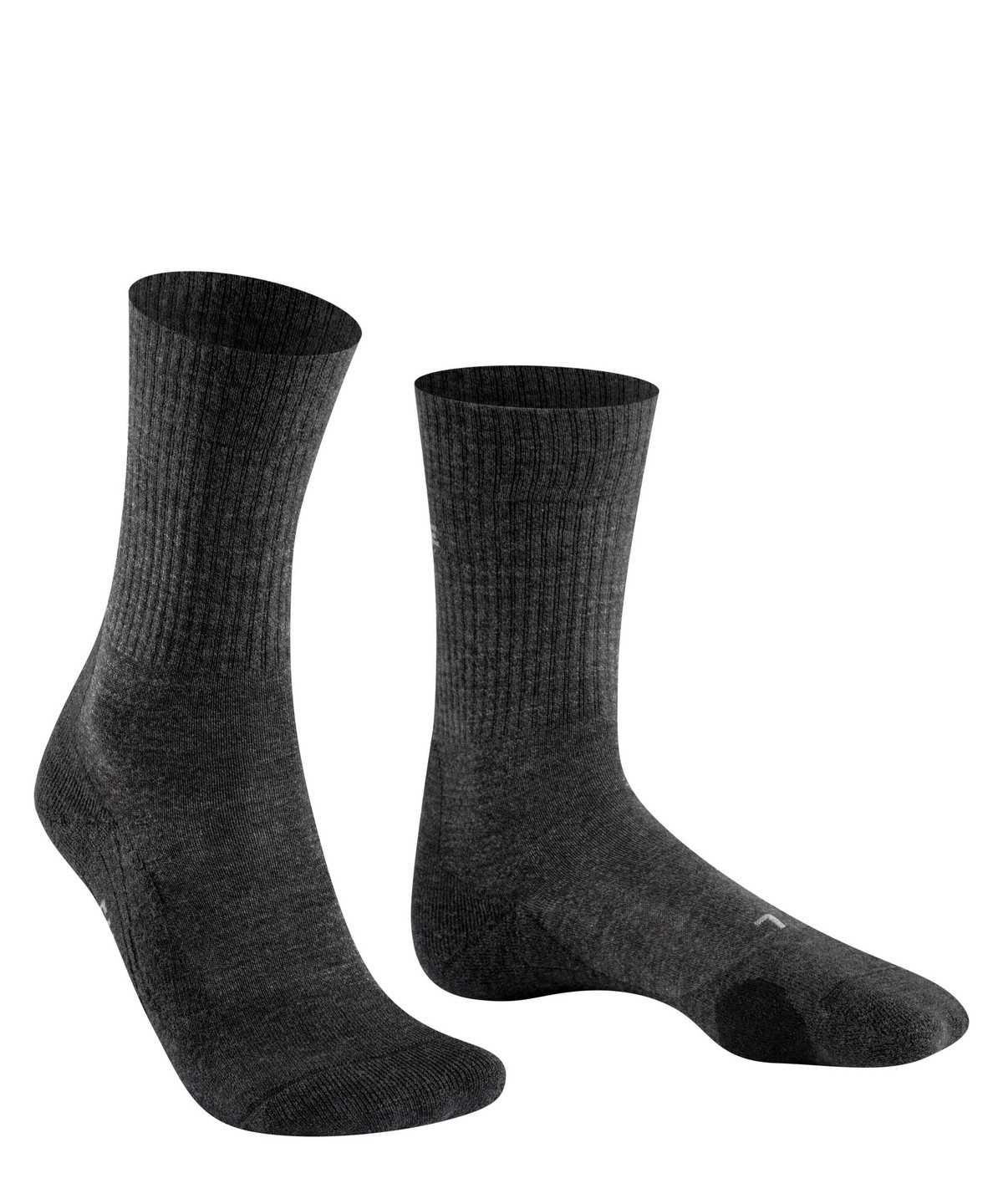 Men Falke TK2 Explore Wool Trekking Socks Socks Grey | NOYTEW582