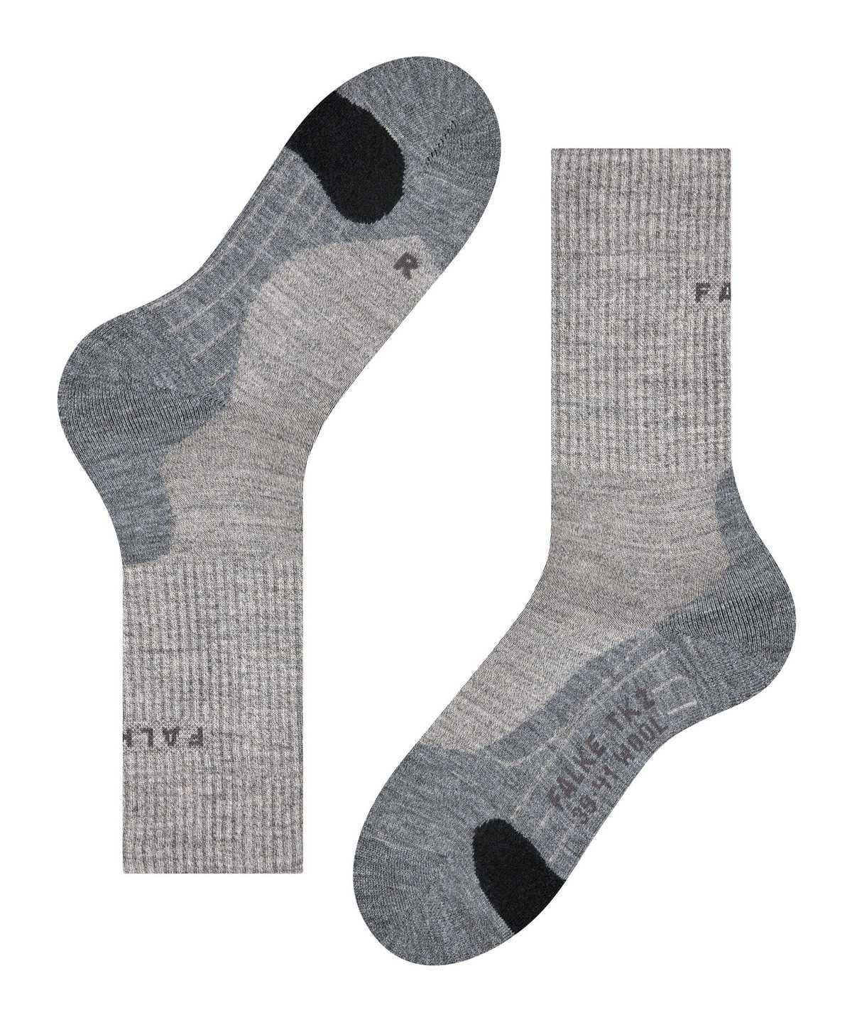 Men Falke TK2 Explore Wool Trekking Socks Socks Beige | JXZTDA496