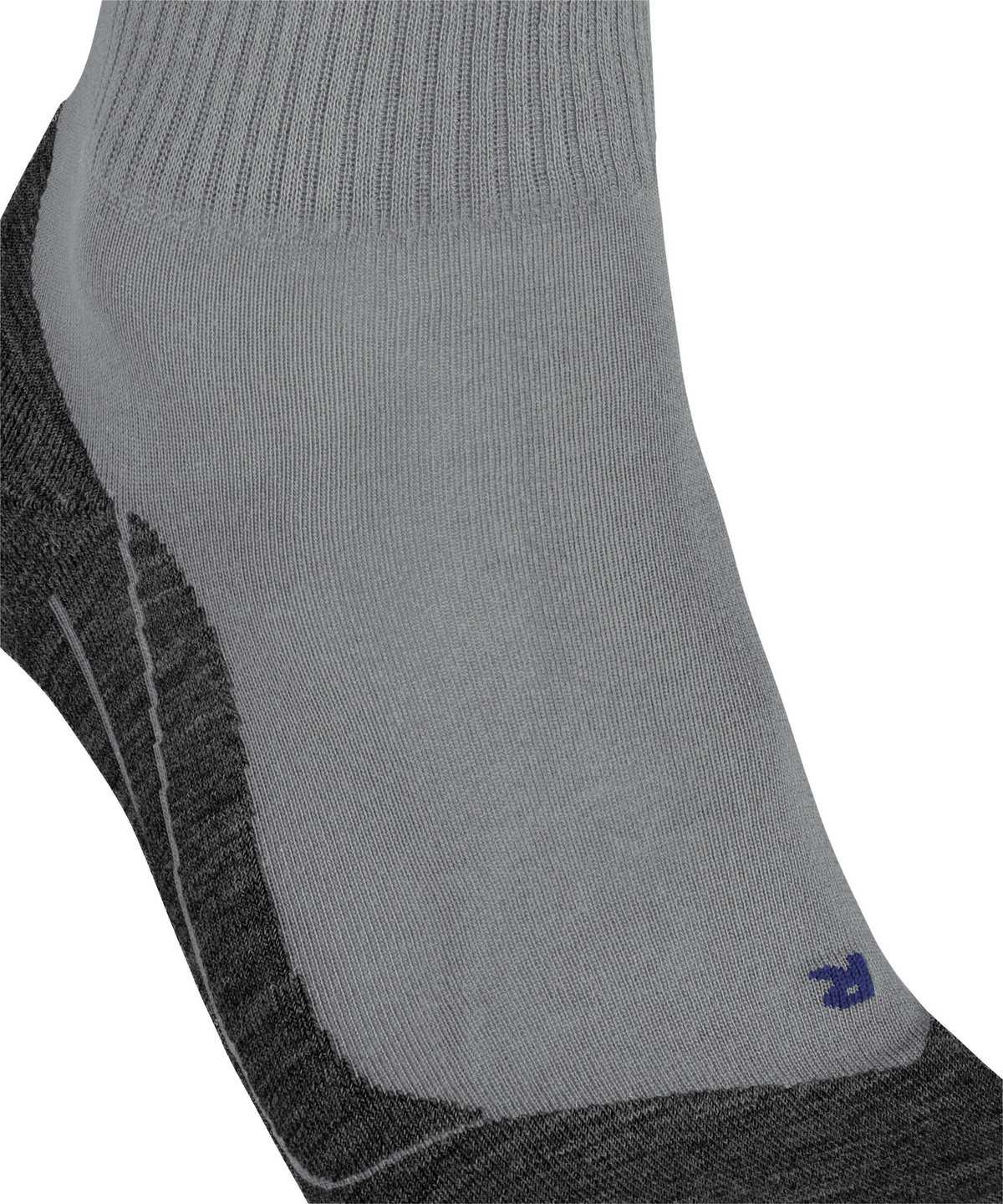 Men Falke TK5 Wander Cool Short Trekking Short sock Socks Grey | EQGVDJ317