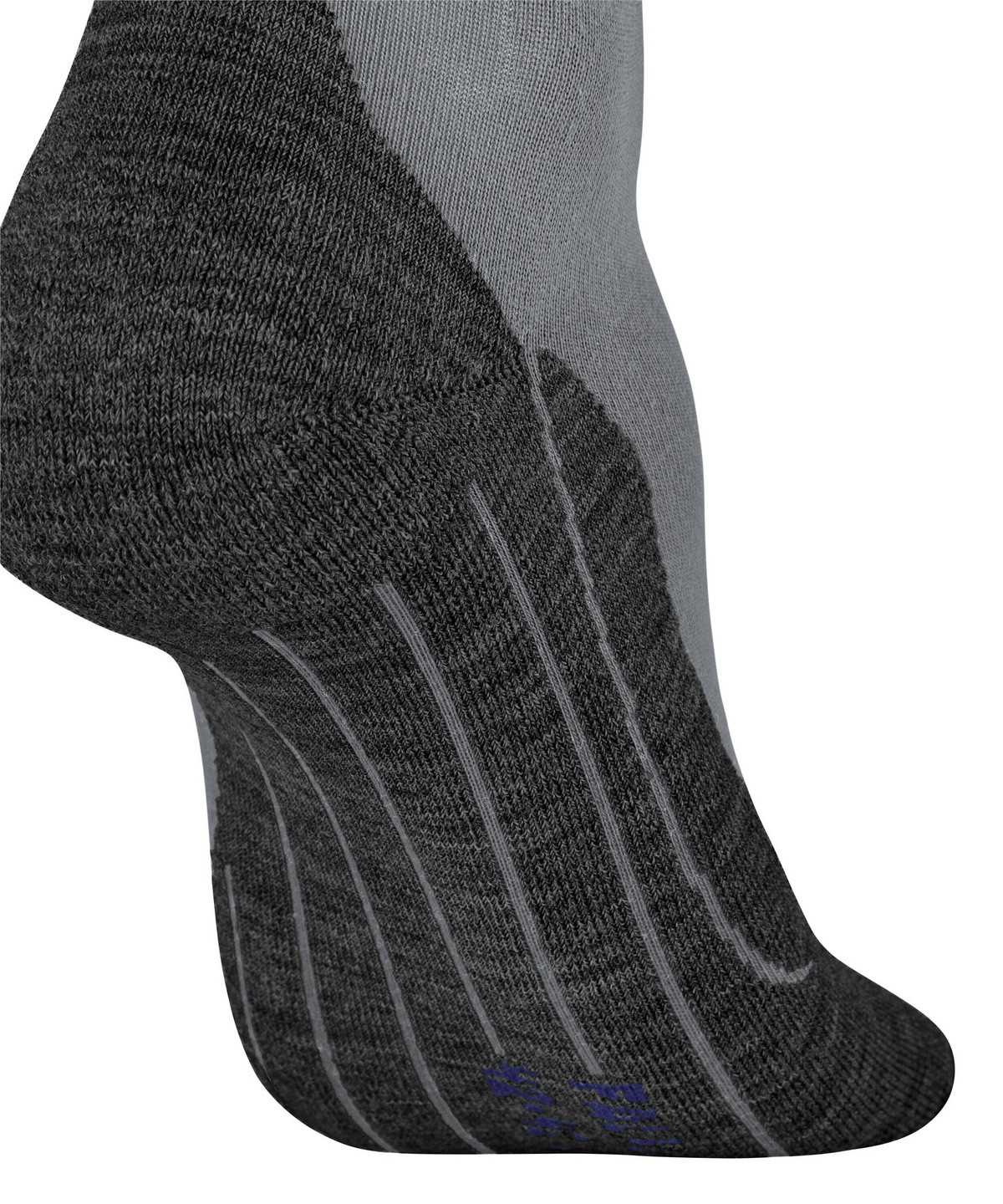 Men Falke TK5 Wander Cool Short Trekking Short sock Socks Grey | EQGVDJ317