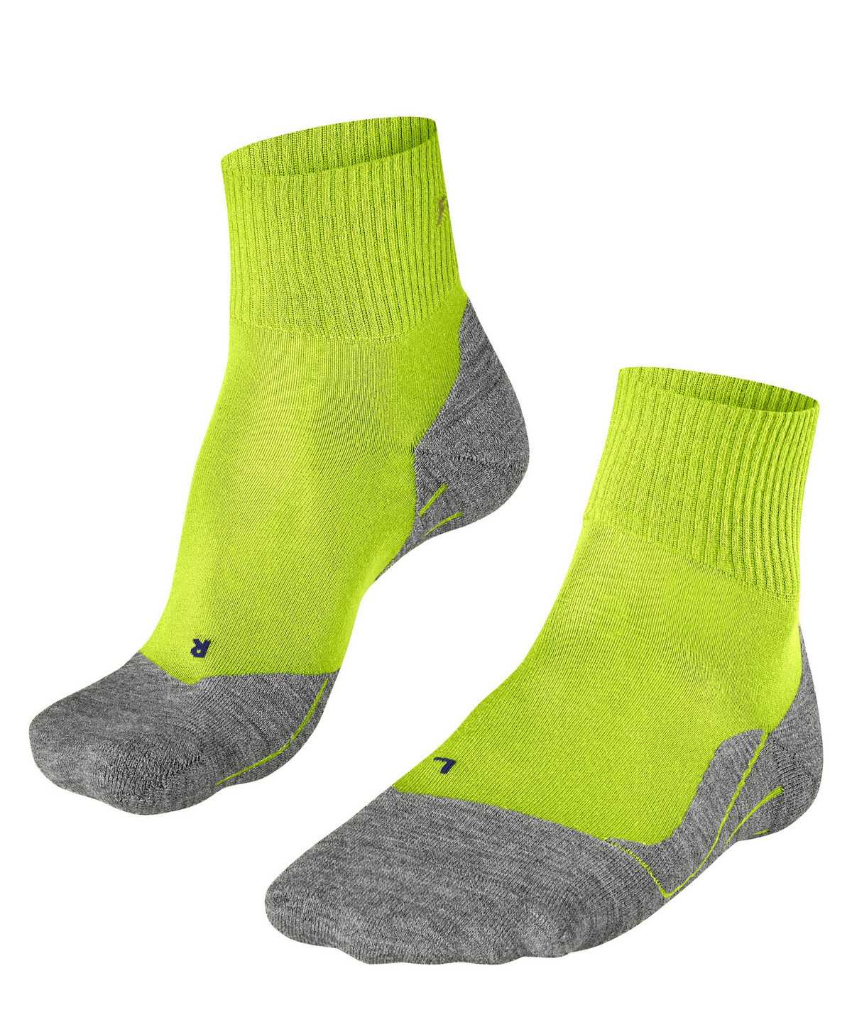 Men Falke TK5 Wander Cool Short Trekking Short sock Socks Green | OIASXY728