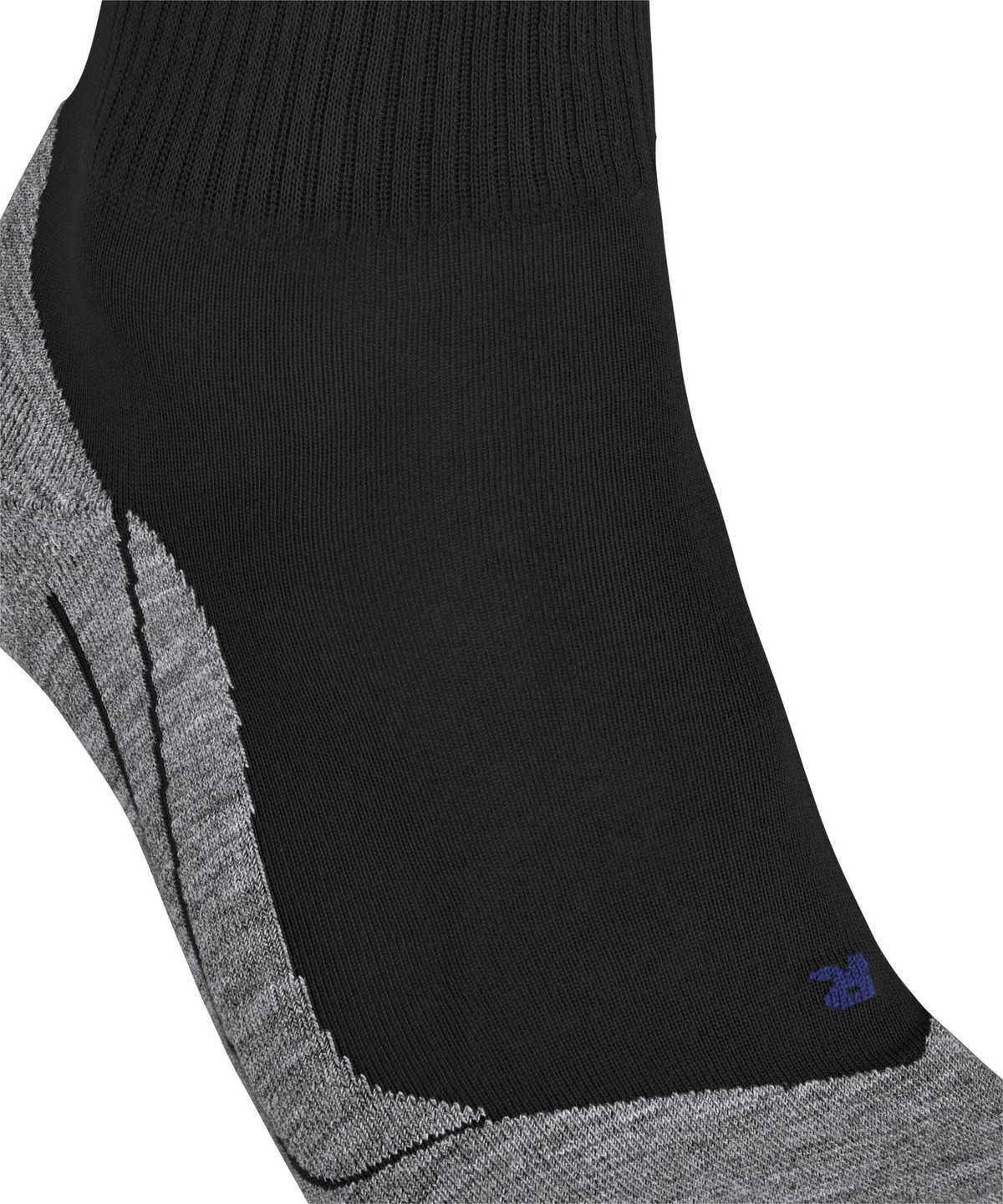 Men Falke TK5 Wander Cool Short Trekking Short sock Socks Black | DWKXLP205