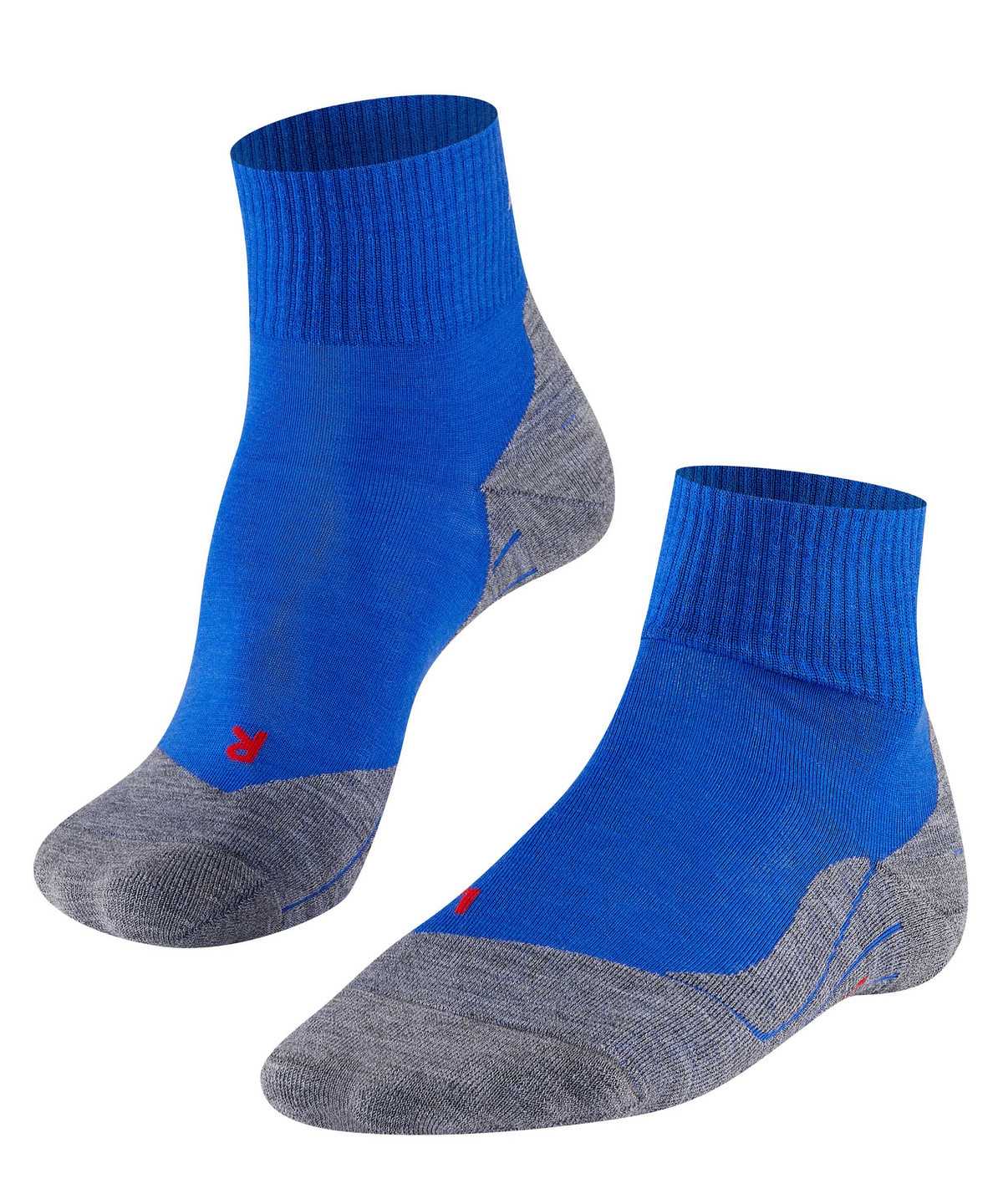 Men Falke TK5 Wander Short Trekking Short sock Socks Blue | LXRQVO086