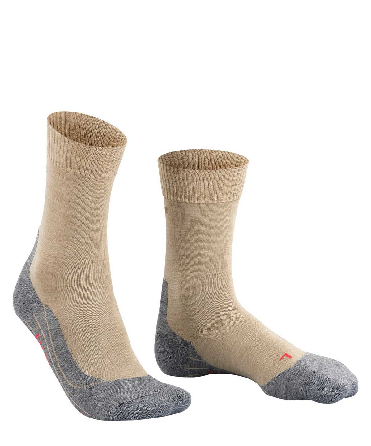 Men Falke TK5 Wander Trekking Socks Socks Beige | IDNBPA473