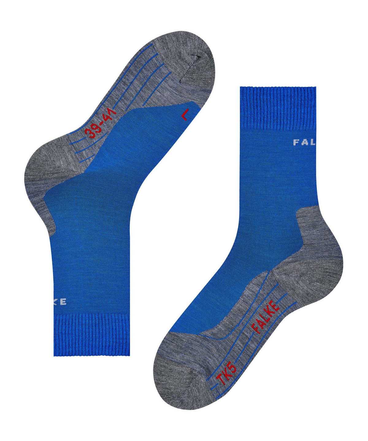 Men Falke TK5 Wander Trekking Socks Socks Blue | MSEFXV123