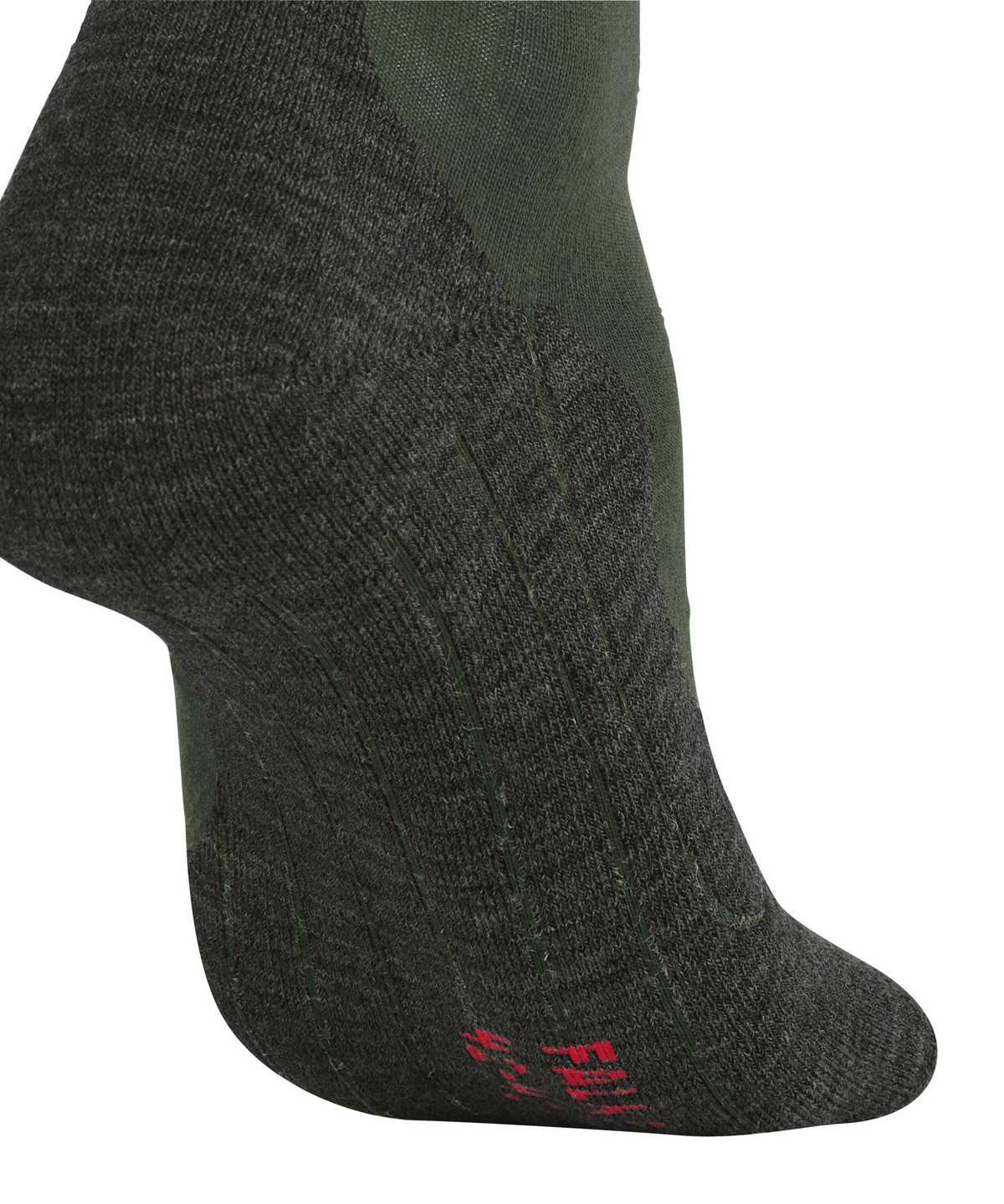 Men Falke TK5 Wander Wool Short Trekking Short sock Socks Green | UYAVJO278