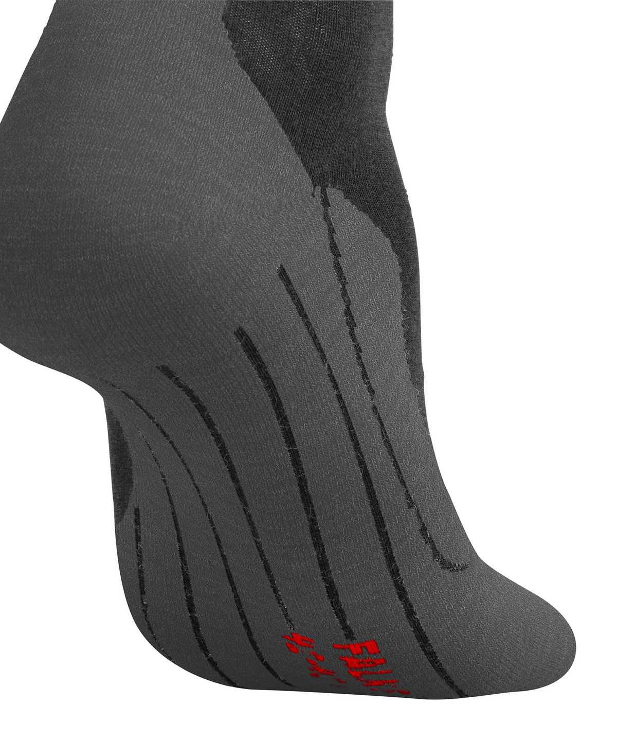 Men Falke TK5 Wander Wool Short Trekking Short sock Socks Grey | PJFKXB492