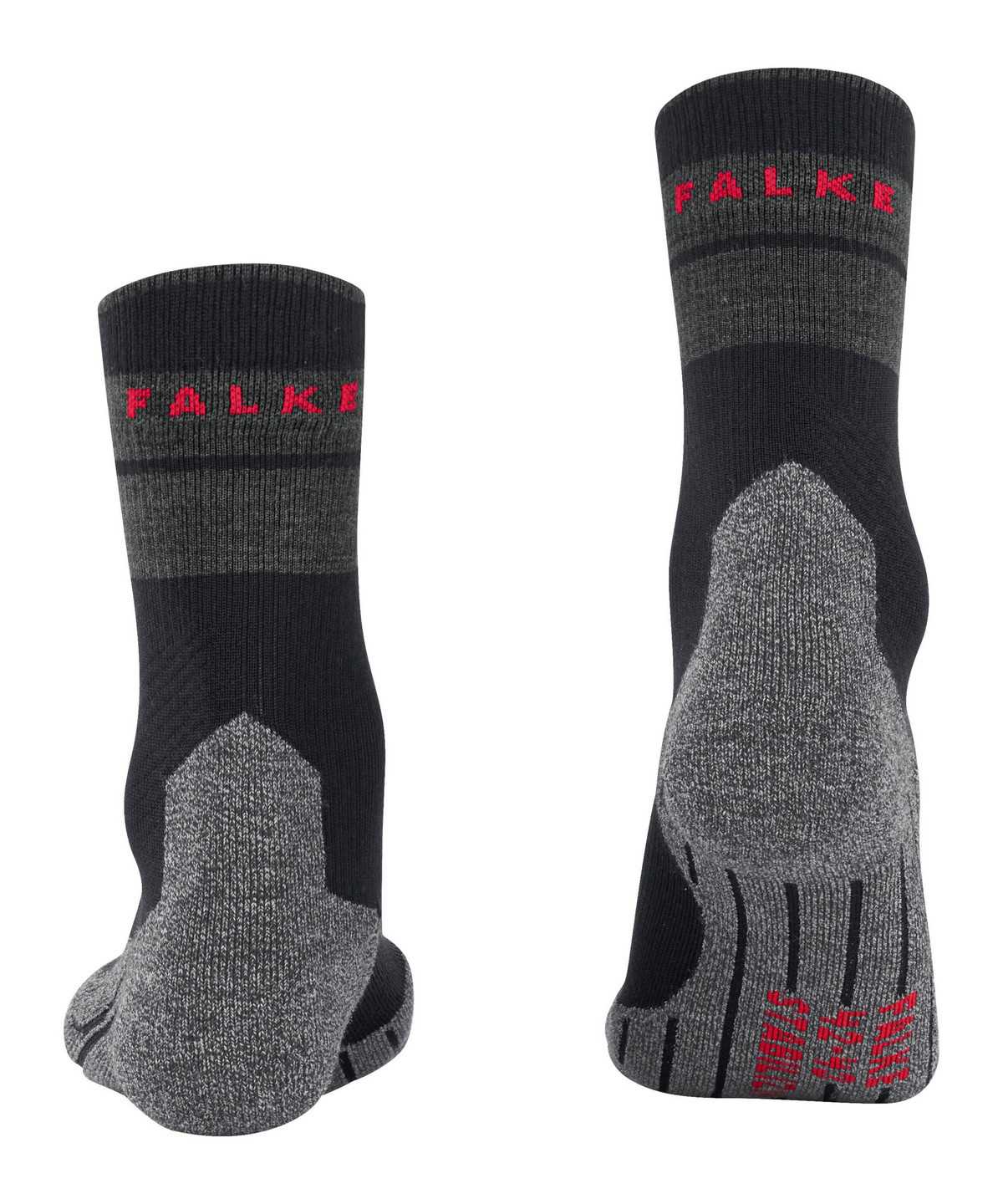 Men Falke TK Stabilizing Trekking Socks Socks Black | TSMBJO506