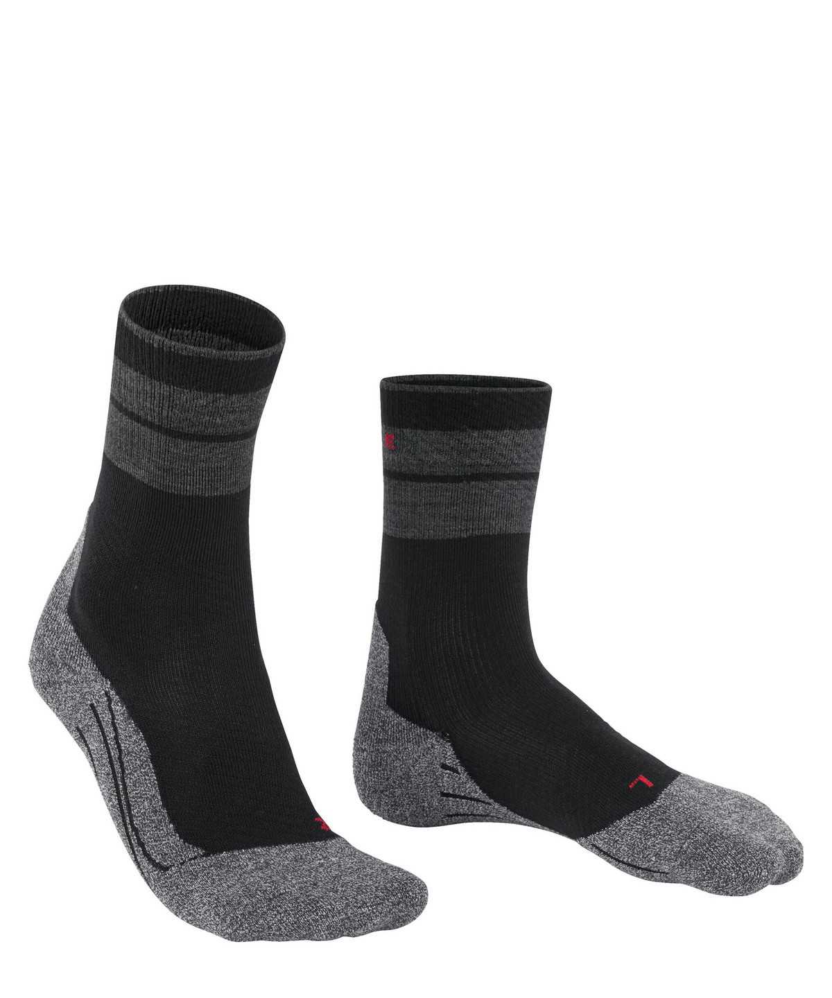 Men Falke TK Stabilizing Trekking Socks Socks Black | TSMBJO506