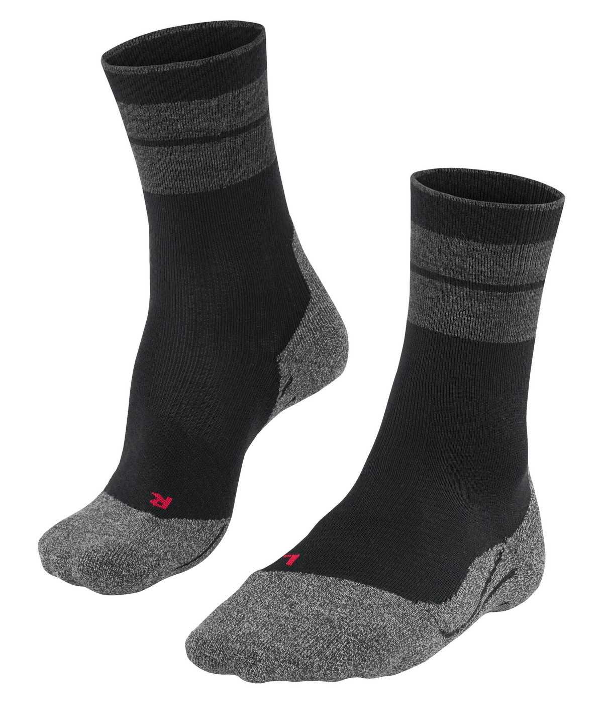 Men Falke TK Stabilizing Trekking Socks Socks Black | TSMBJO506