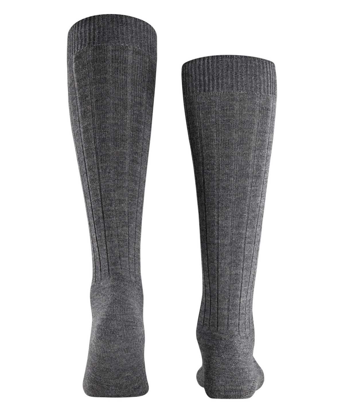 Men Falke Teppich im Schuh Knee-high Socks Socks Grey | VYLMPS471