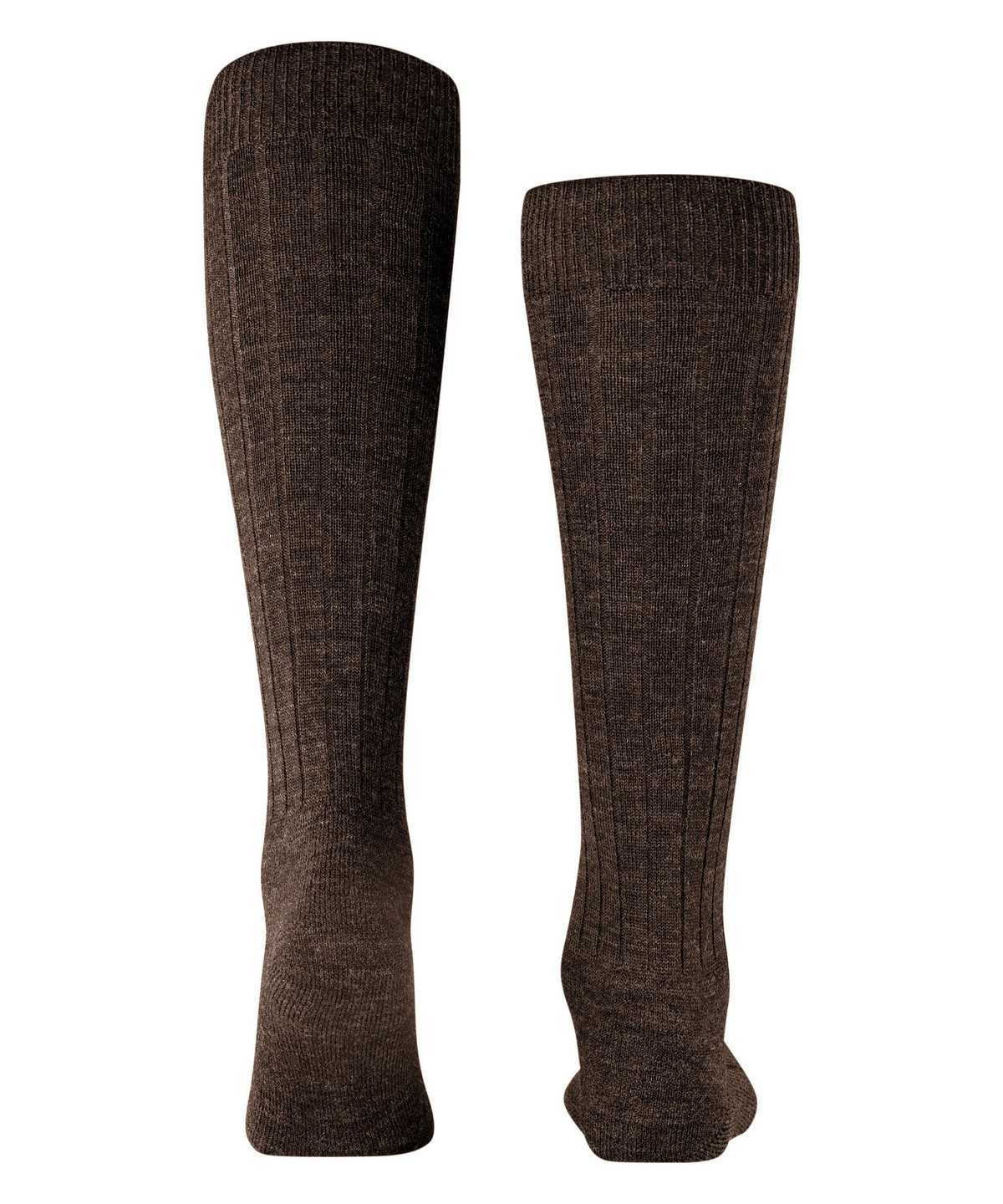 Men Falke Teppich im Schuh Knee-high Socks Socks Brown | GLJSCK928