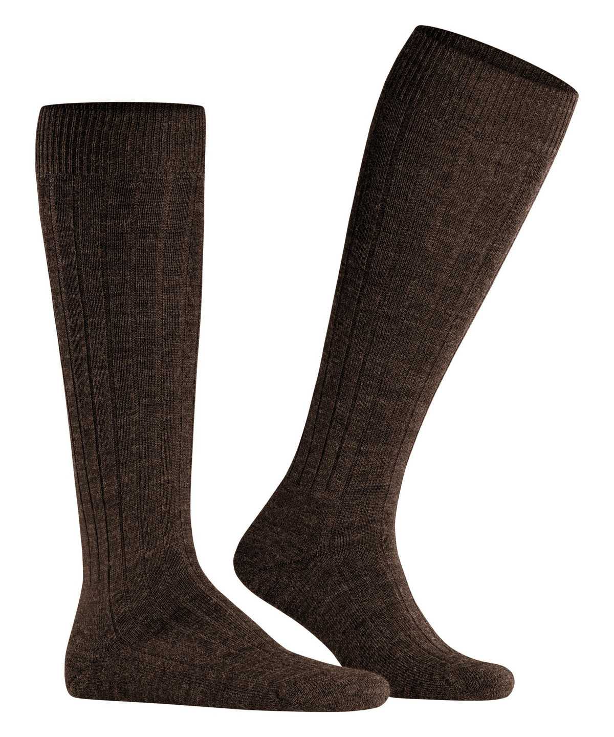 Men Falke Teppich im Schuh Knee-high Socks Socks Brown | GLJSCK928