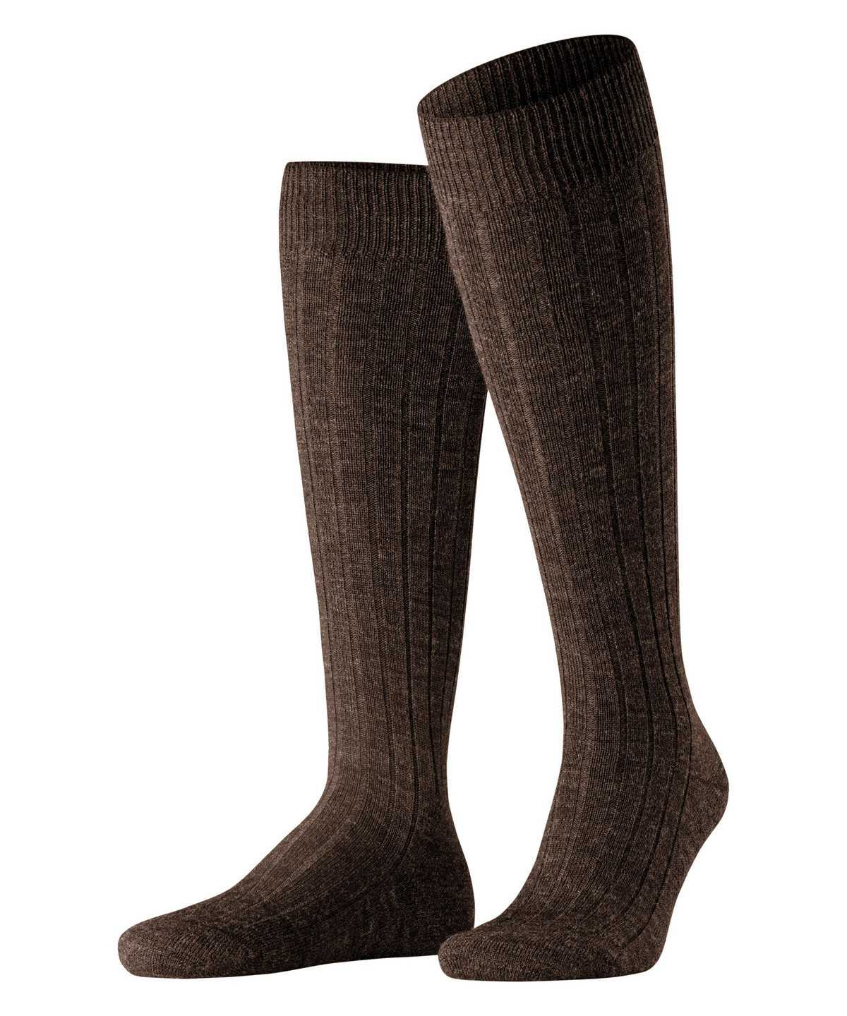 Men Falke Teppich im Schuh Knee-high Socks Socks Brown | GLJSCK928