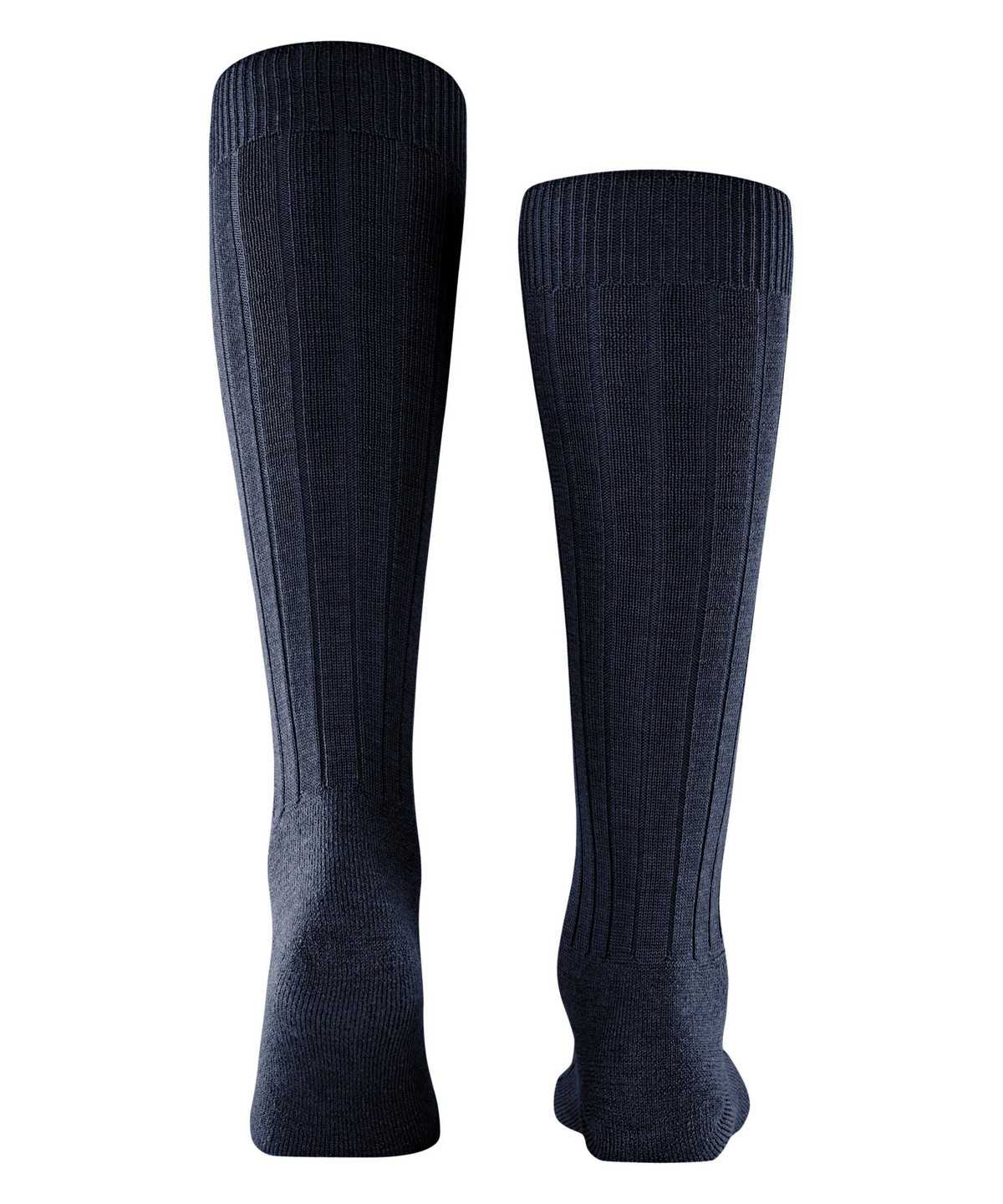 Men Falke Teppich im Schuh Knee-high Socks Socks Blue | ZVTGEY783