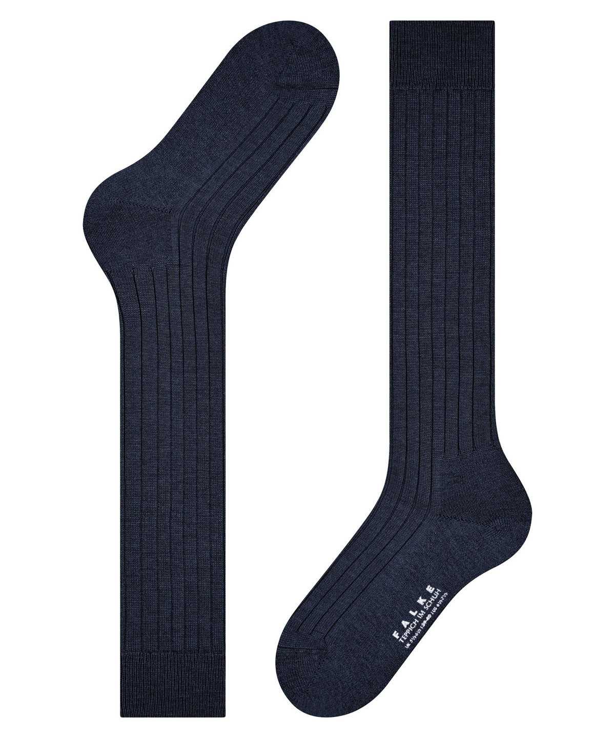 Men Falke Teppich im Schuh Knee-high Socks Socks Blue | ZVTGEY783