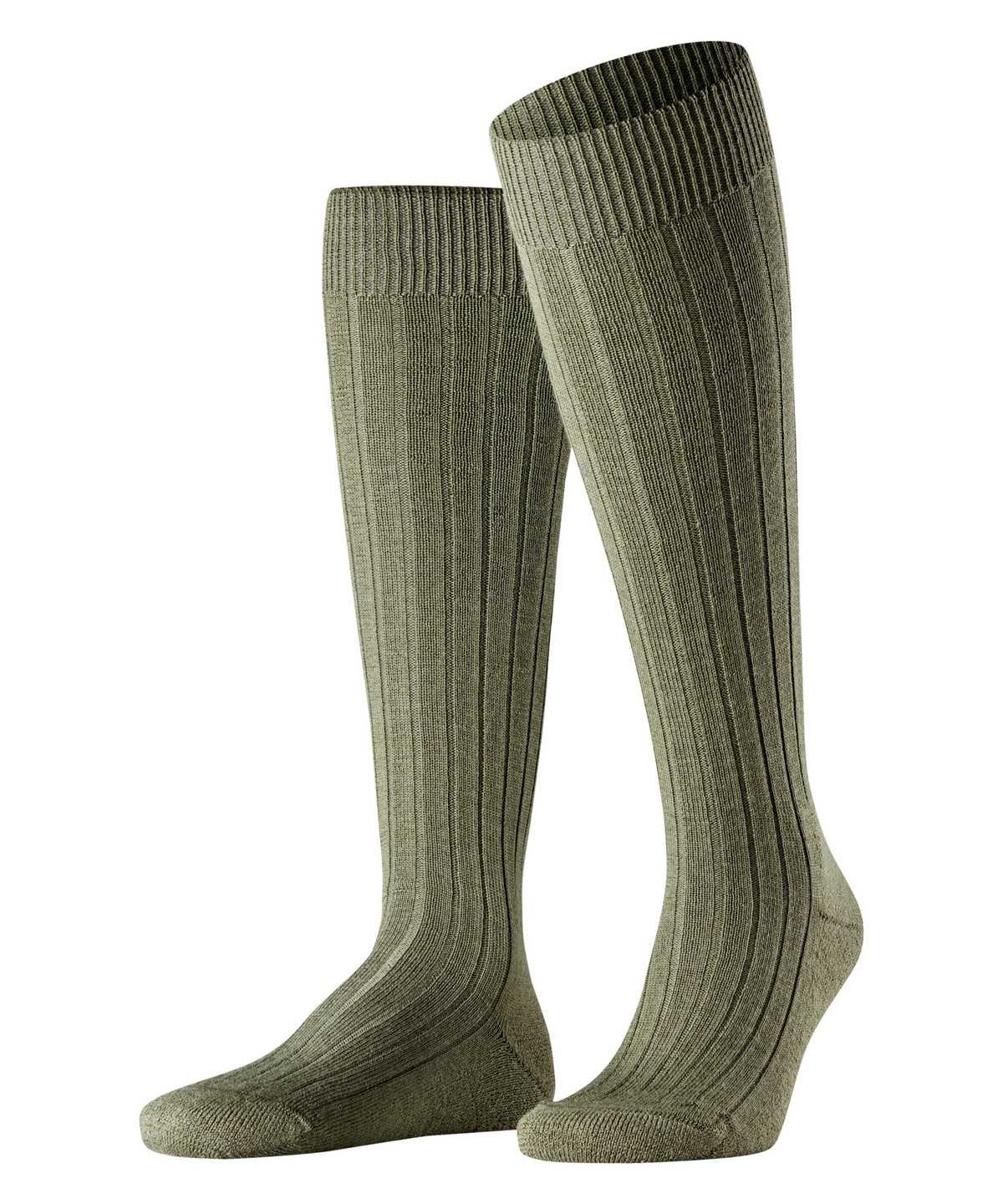 Men Falke Teppich im Schuh Knee-high Socks Socks Green | RODQBF760