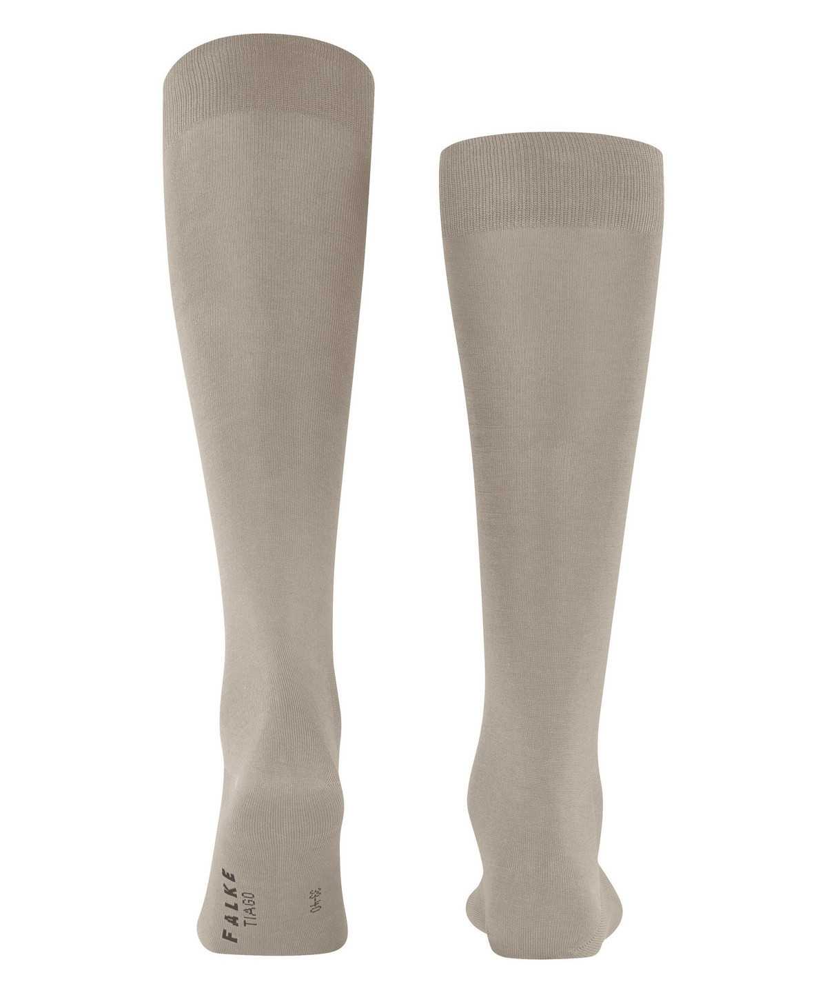 Men Falke Tiago Knee-high Socks Socks Beige | XHFZSV608