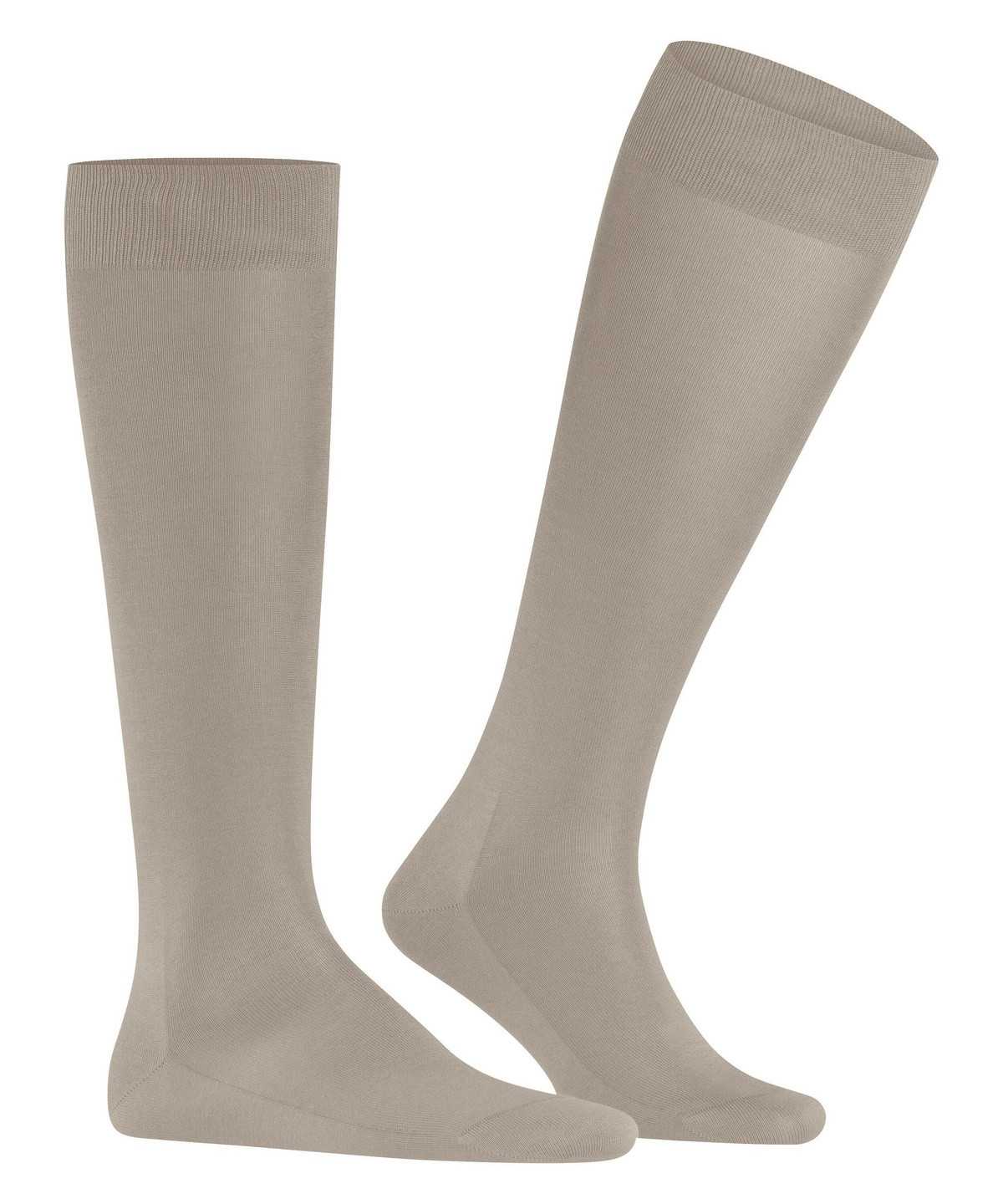 Men Falke Tiago Knee-high Socks Socks Beige | XHFZSV608